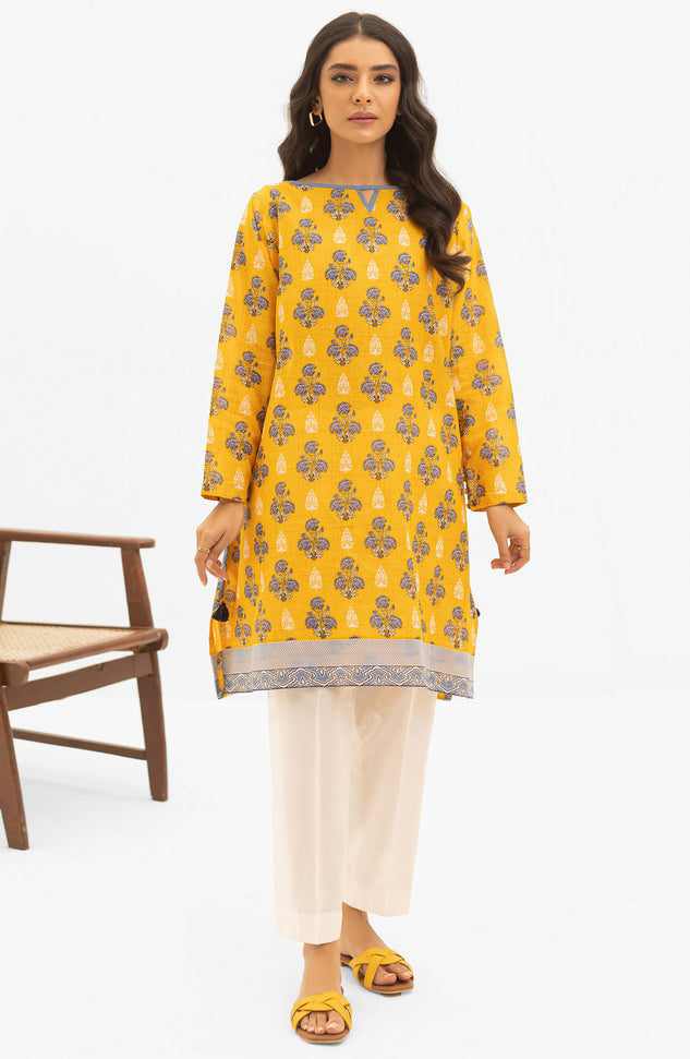 OTL-22-004/U RED LAWN  UNSTITCHED SHIRT DUPATTA PANTS