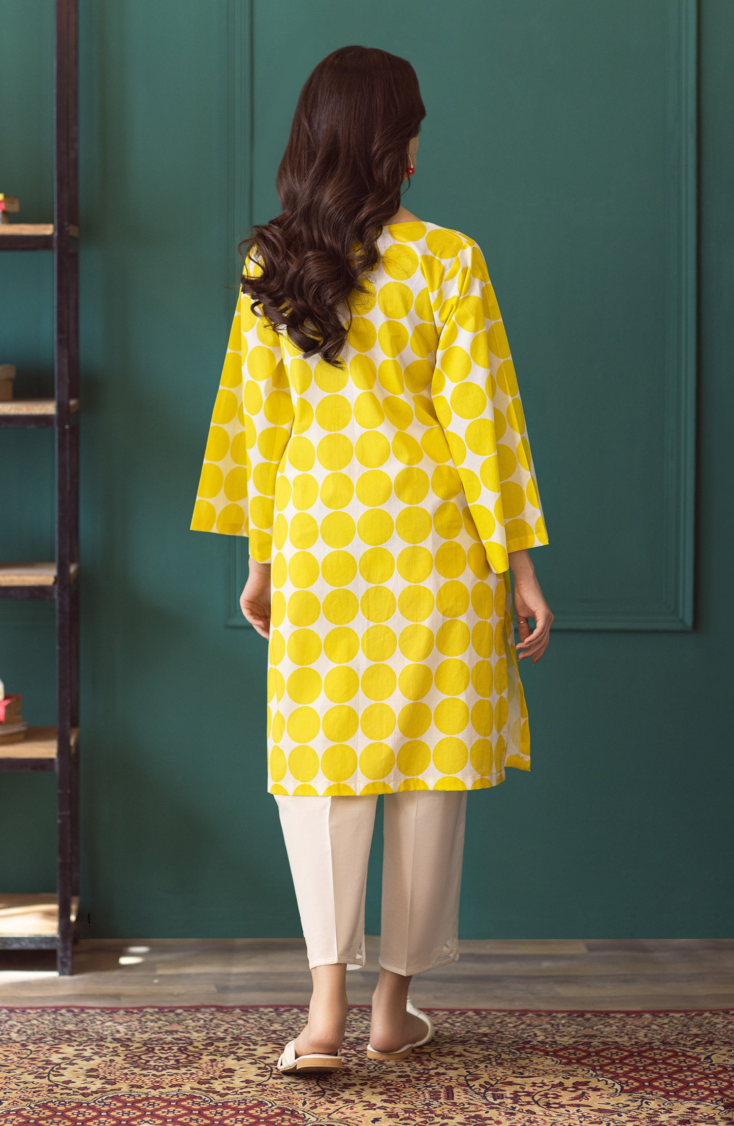 NP-CK-P-23-017 YELLOW CAMBRIC SCSHIRT READY TO WEAR SHIRT