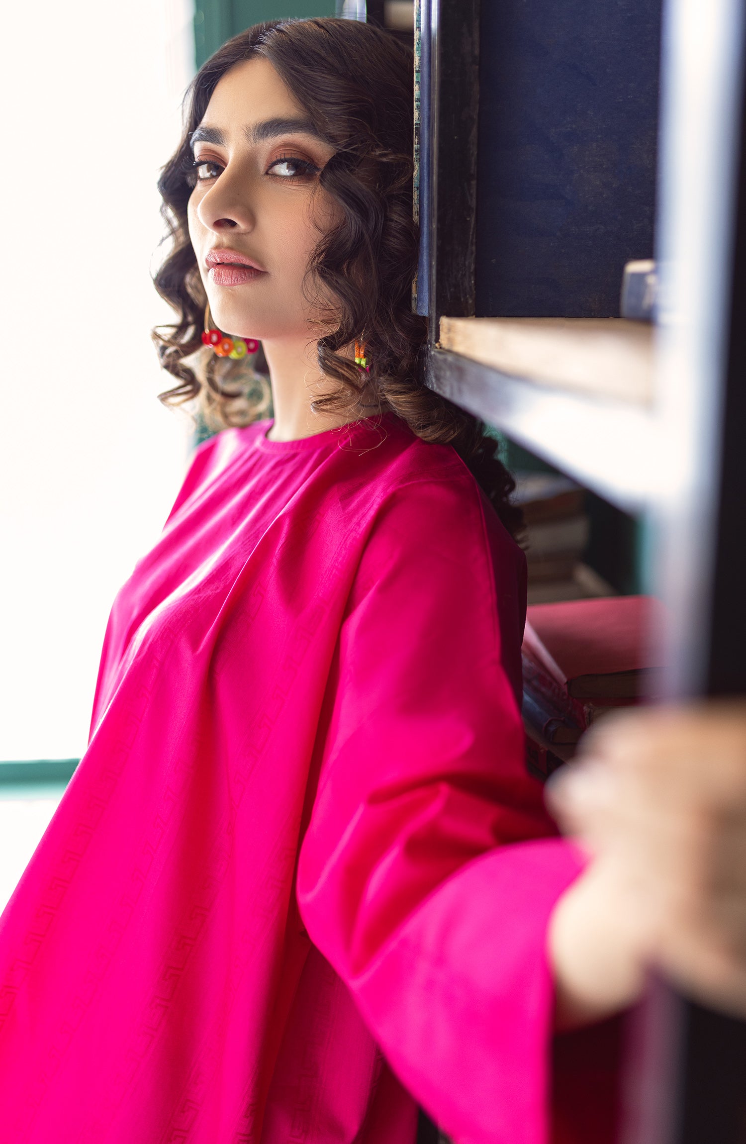 NW-MS-PL-23-012 PINK JACQUARD  READY TO WEAR SHIRT PANTS