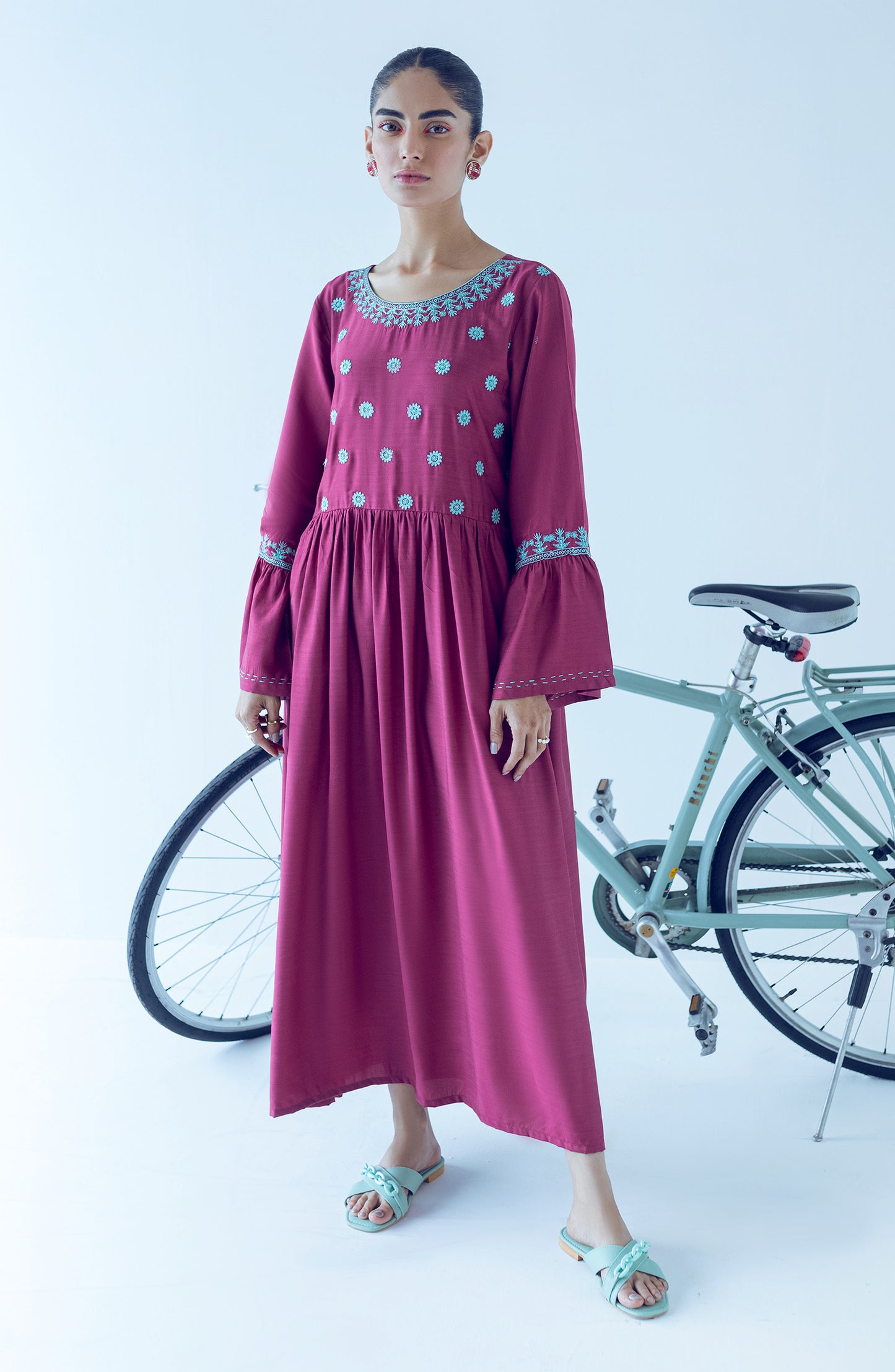 NW-LF-E-22-001 PINK VISCOSE SCSHIRT READY TO WEAR SHIRT