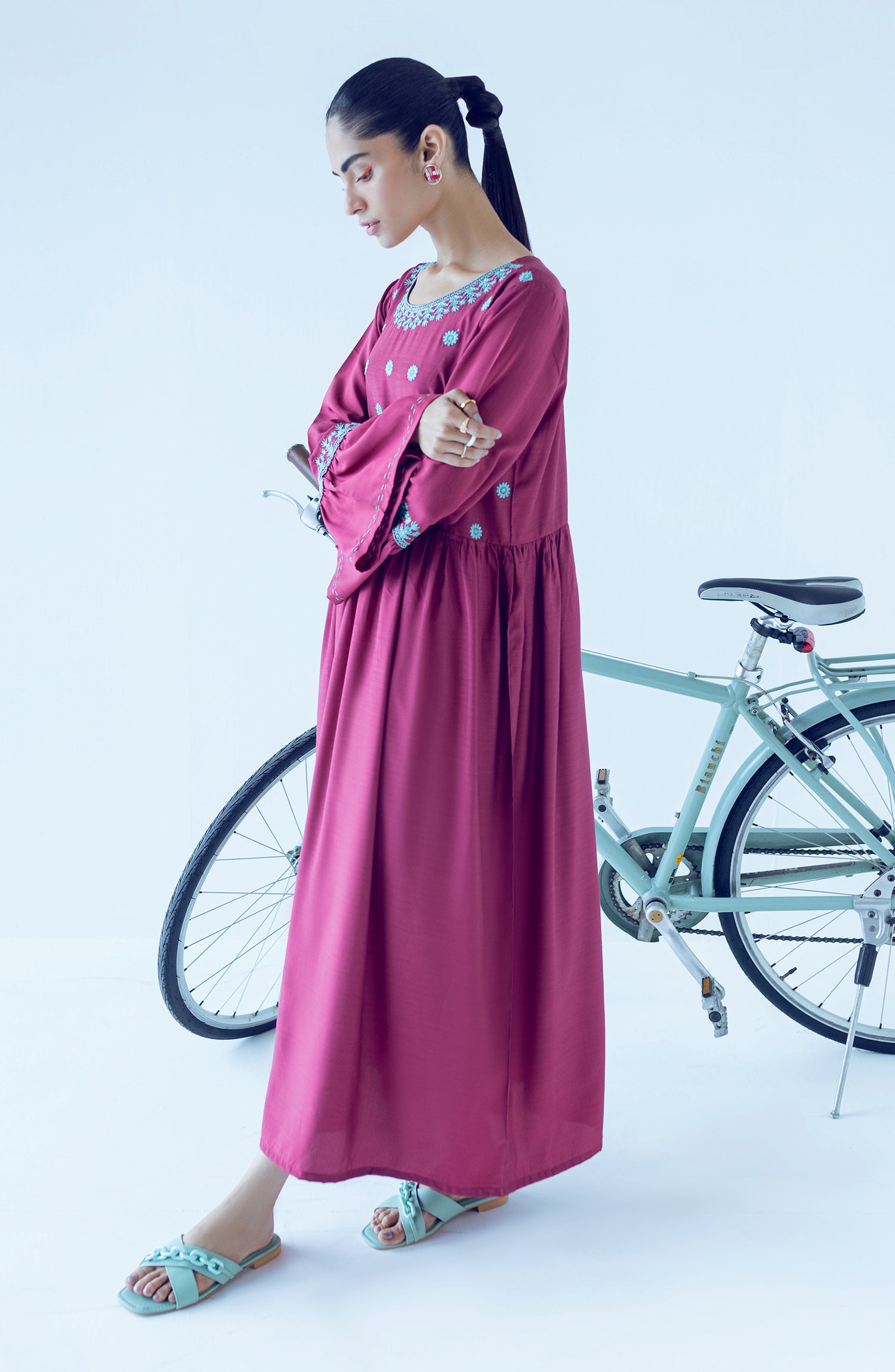 NW-LF-E-22-001 PINK VISCOSE SCSHIRT READY TO WEAR SHIRT