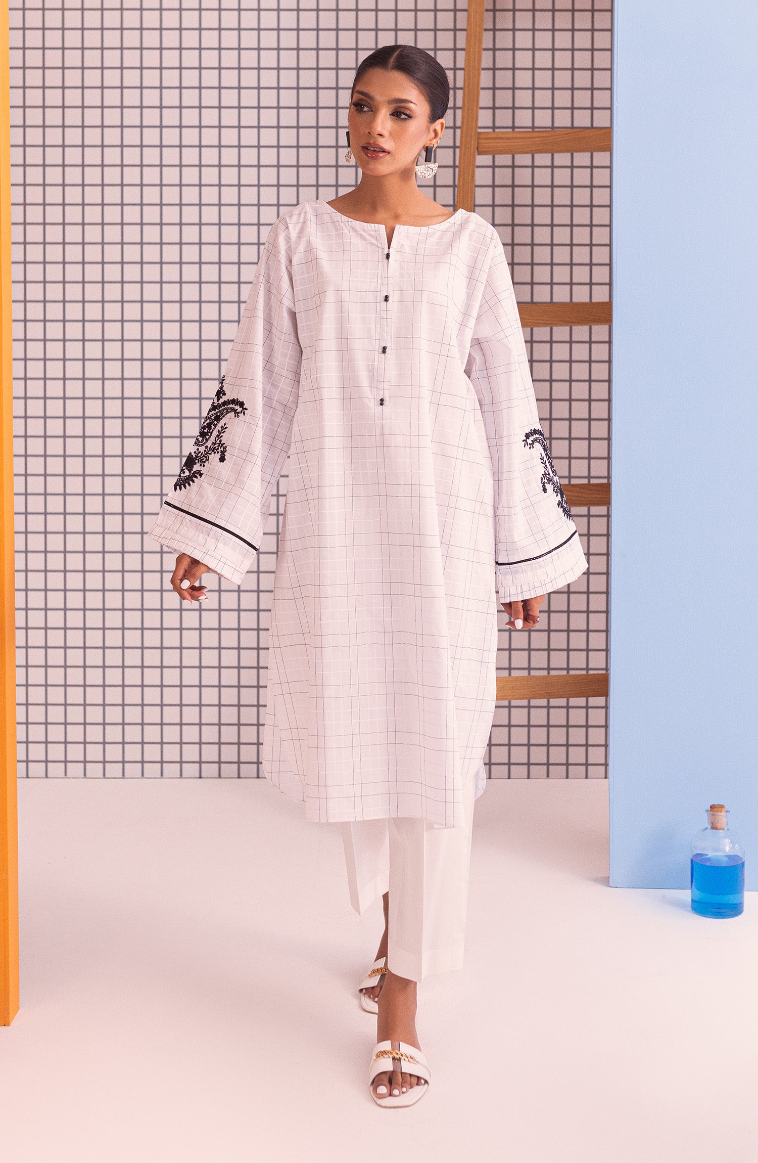 NHC-S-23-006 WHITE COTTON SCSHIRT READY TO WEAR SHIRT