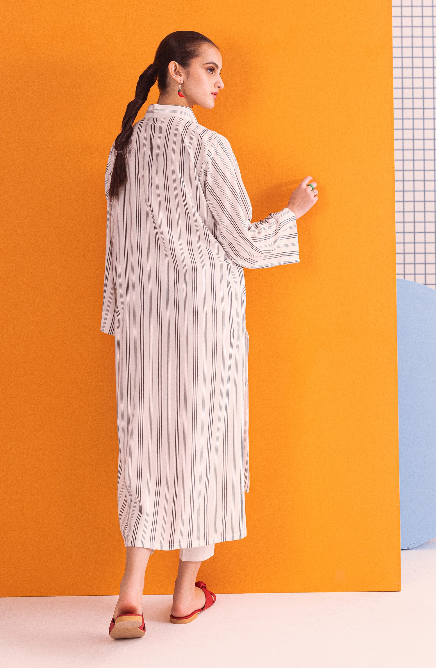 NP-CK-PL-23-001 WHITE COTTON SCSHIRT READY TO WEAR SHIRT
