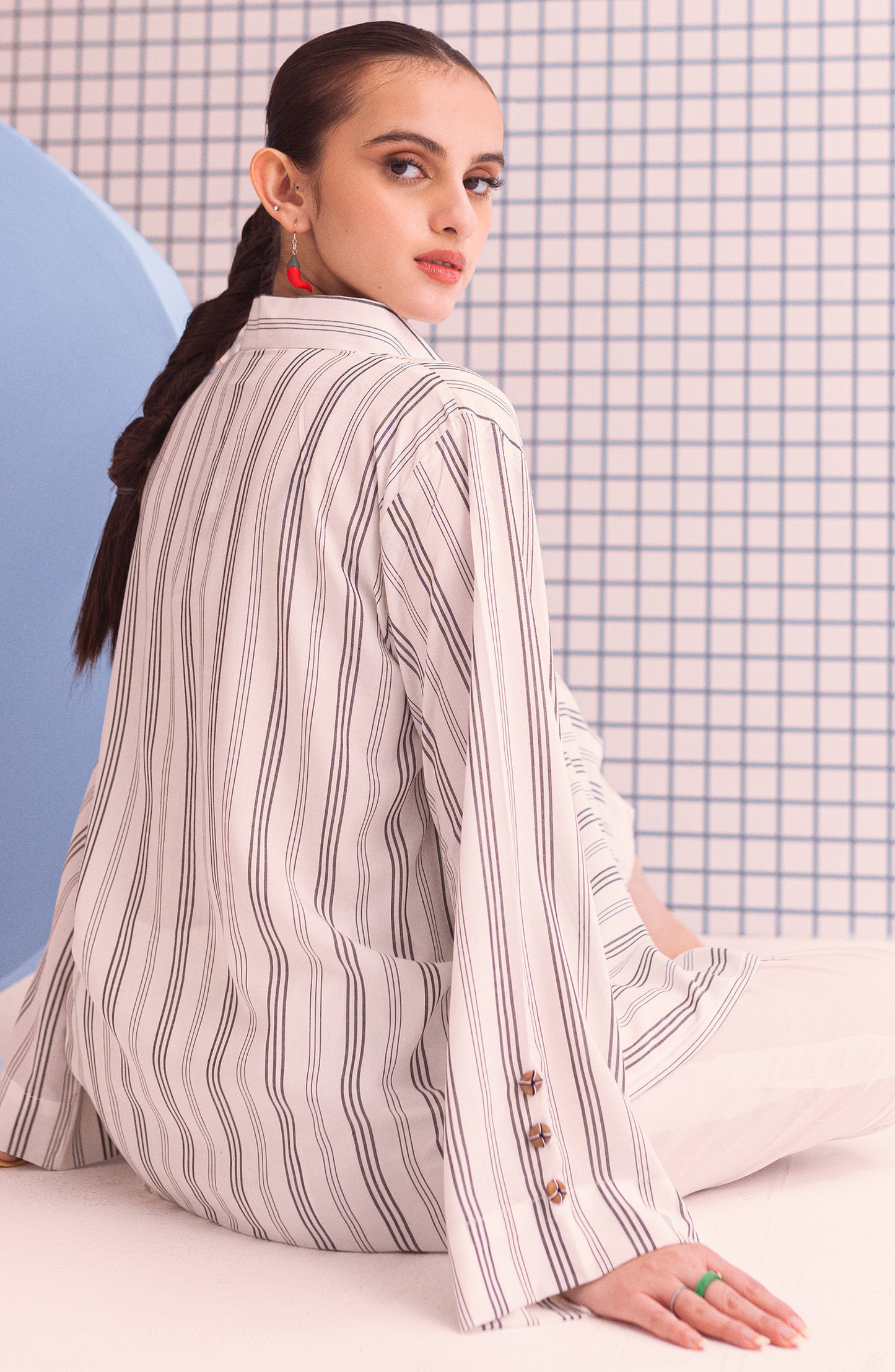 NP-CK-PL-23-001 WHITE COTTON SCSHIRT READY TO WEAR SHIRT