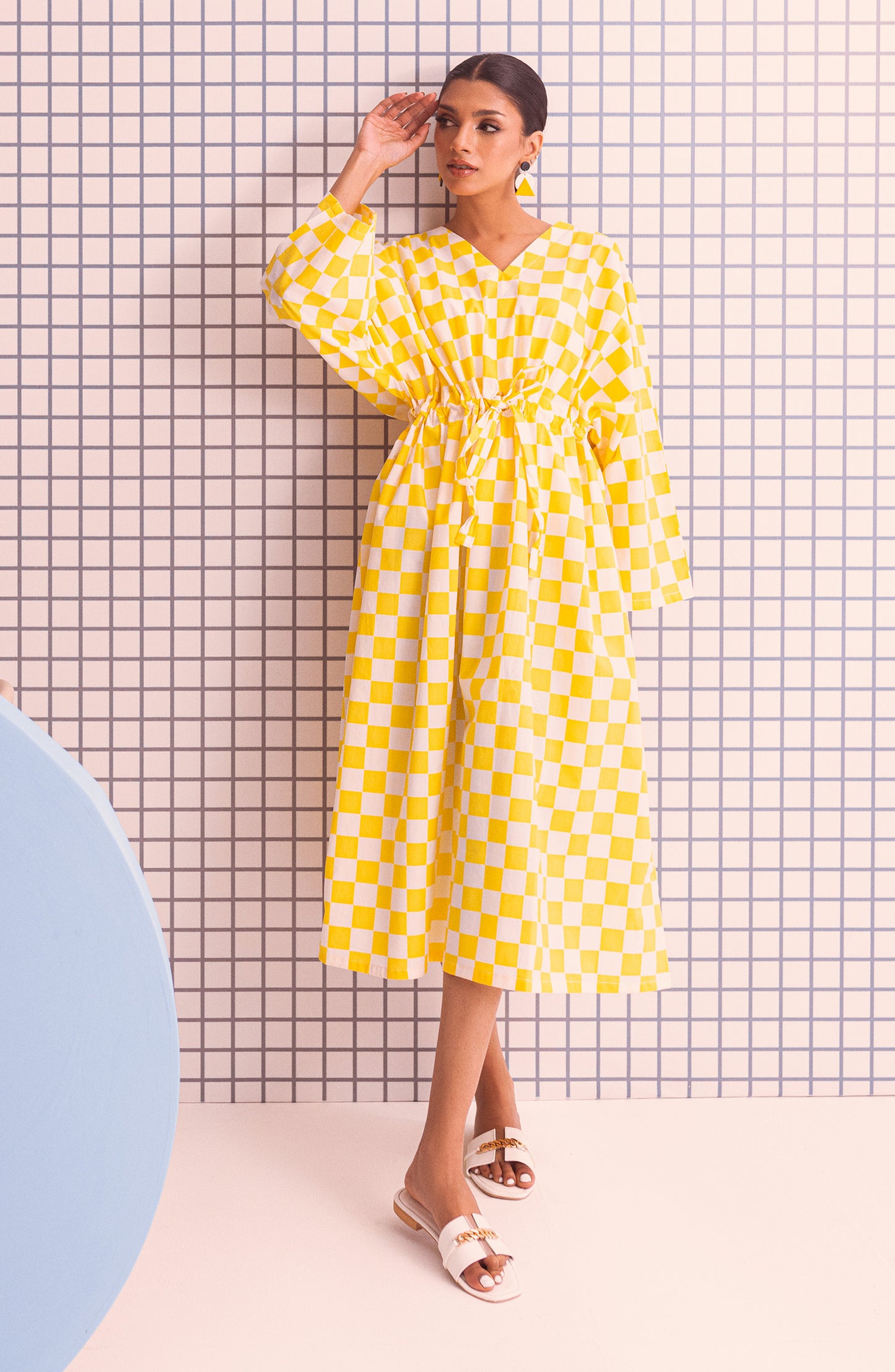 NP-CK-PL-23-002 YELLOW COTTON SCSHIRT READY TO WEAR SHIRT