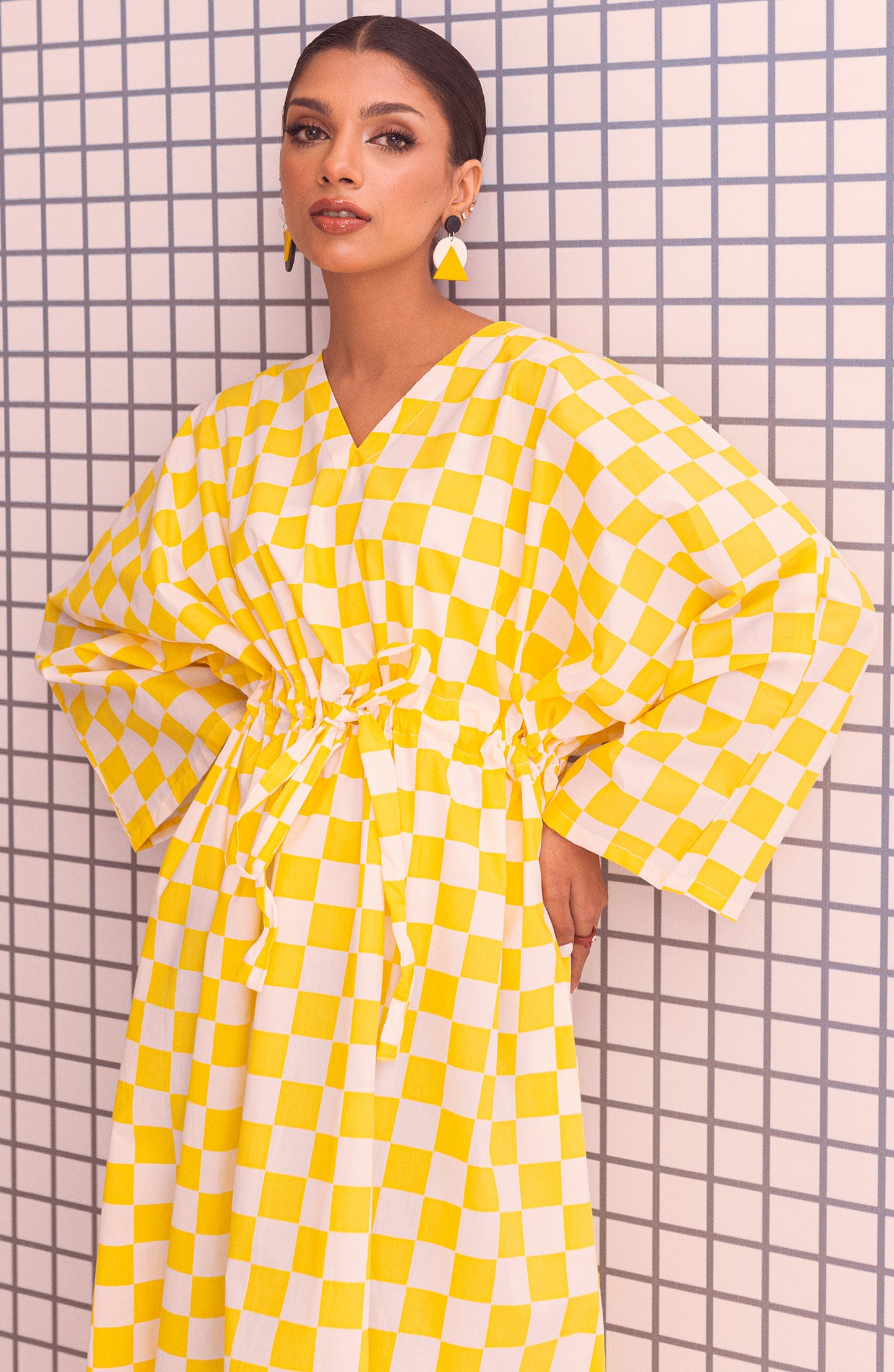 NP-CK-PL-23-002 YELLOW COTTON SCSHIRT READY TO WEAR SHIRT