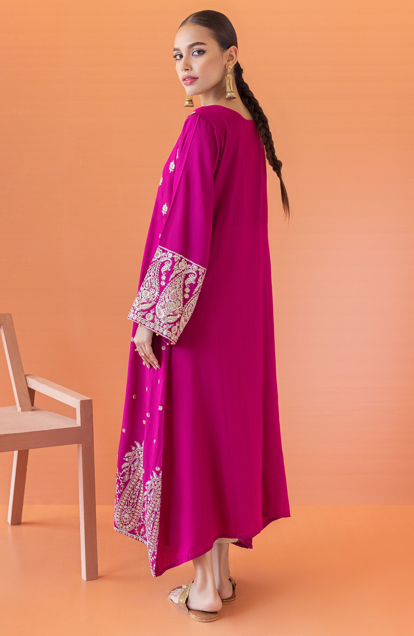 NRF-55/S PINK COTTON SCSHIRT READY TO WEAR SHIRT
