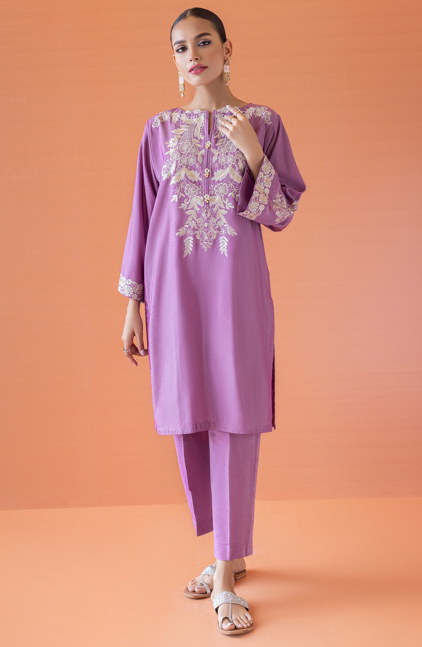 NRHC-130/S PINK FANCY  READY TO WEAR SHIRT PANTS