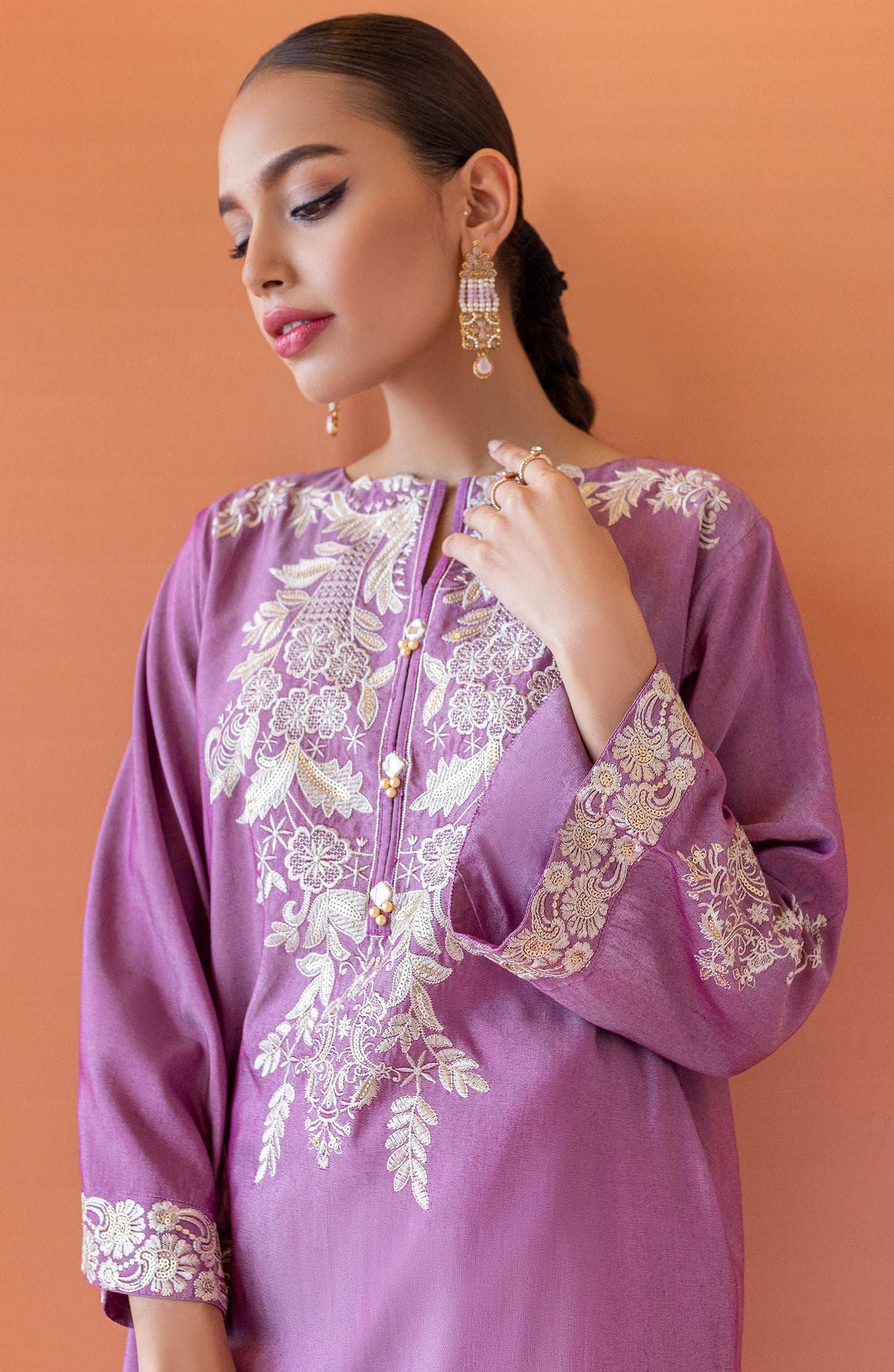 NRHC-130/S PINK FANCY  READY TO WEAR SHIRT PANTS