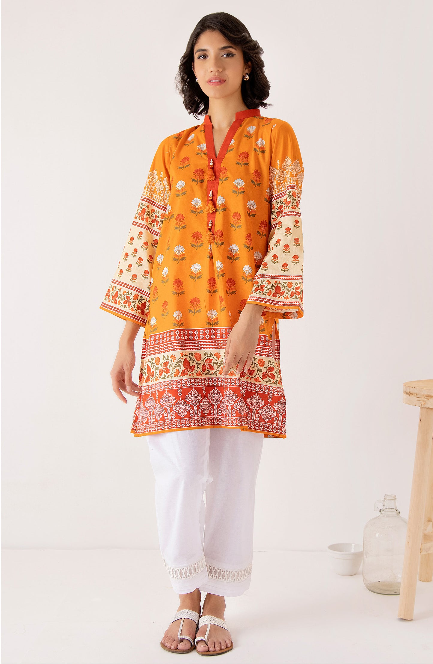 Stitched 1 Piece Printed Heavy Cotton Shirt