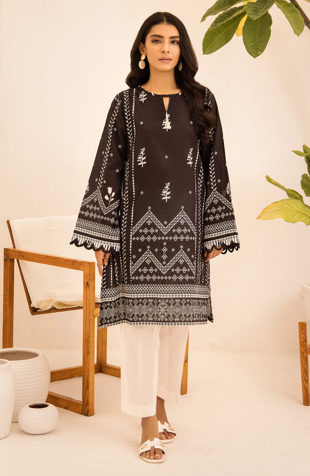Unstitched 1 Piece Printed Heavy Lawn Shirt