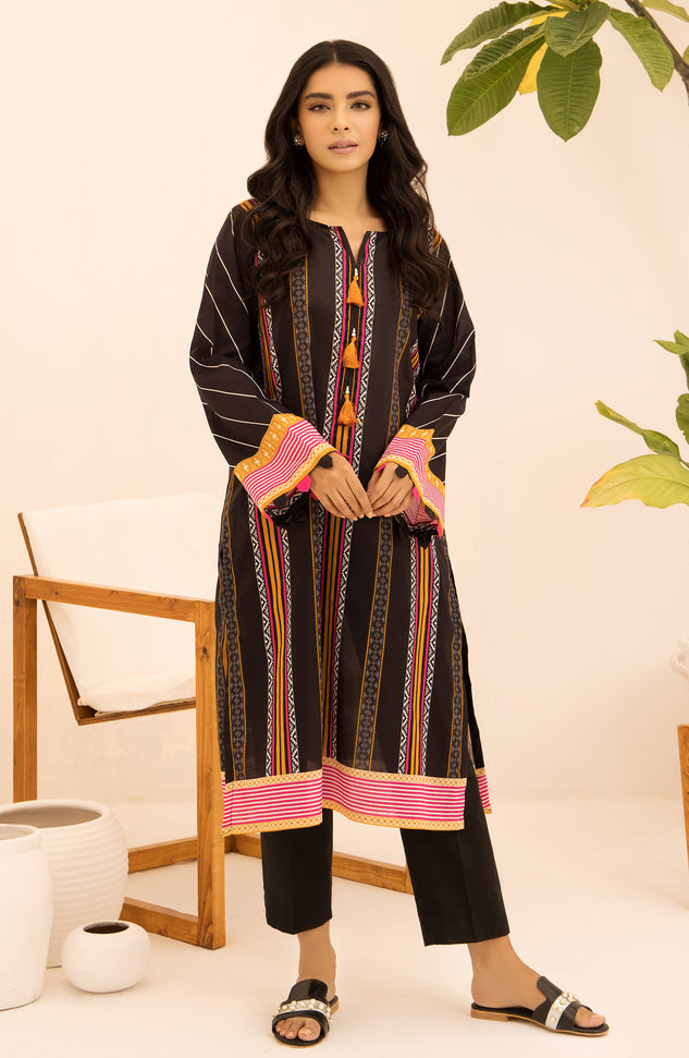 Unstitched 1 Piece Printed Heavy Lawn Shirt