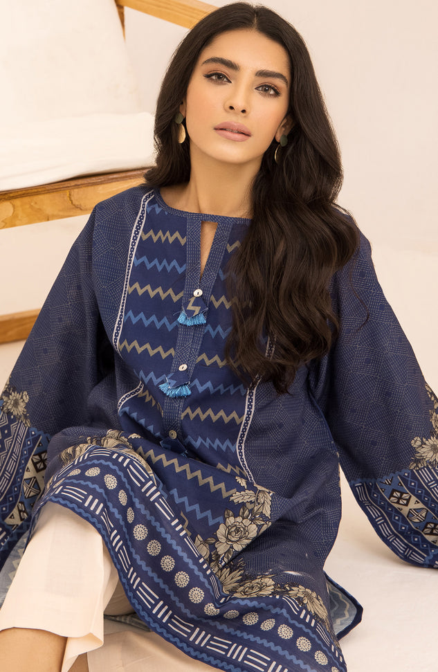hcs-511-u-blue Khaddar Winter Shirt