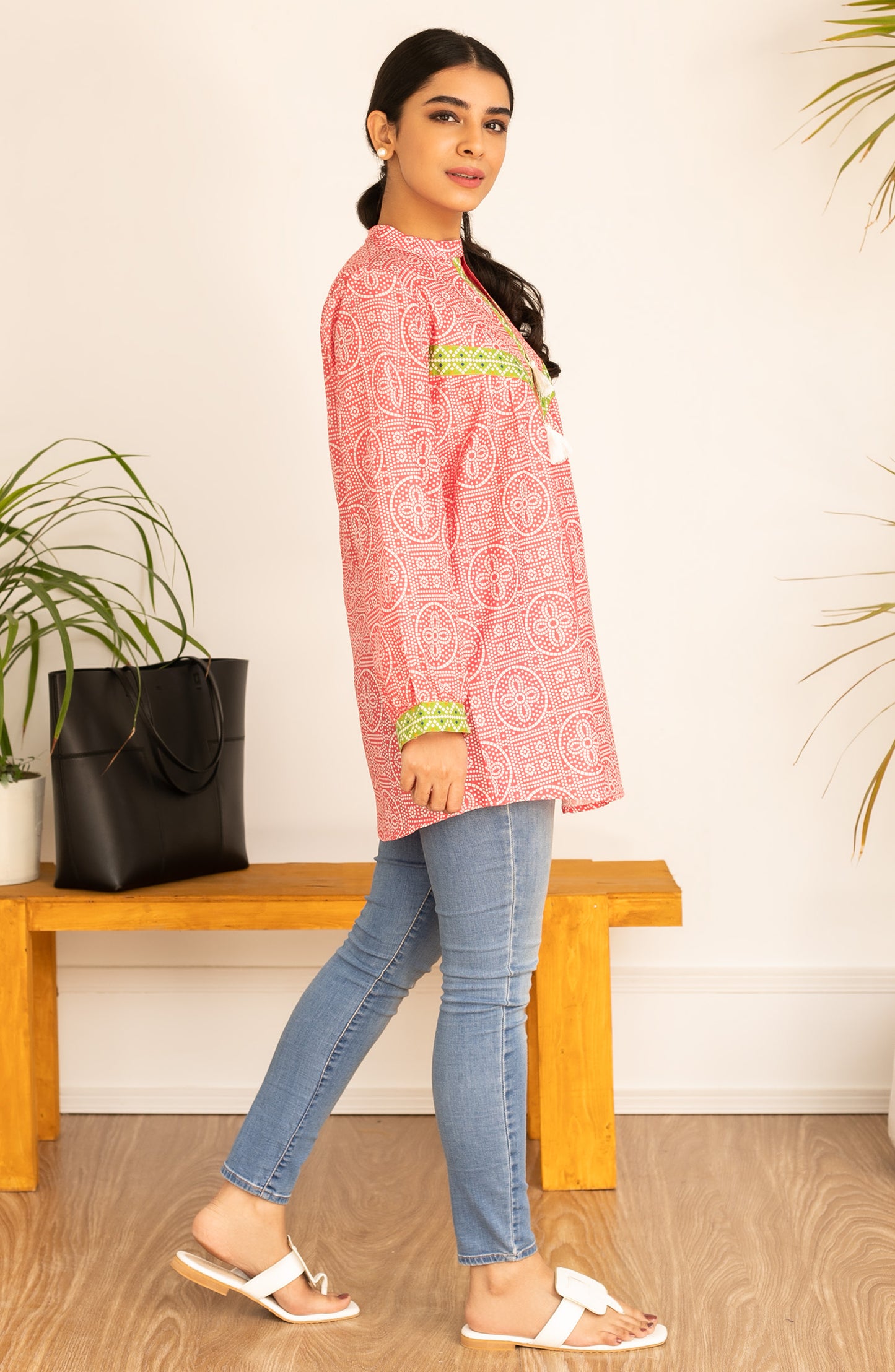 Stitched 1 Piece Plain Lawn Shirt