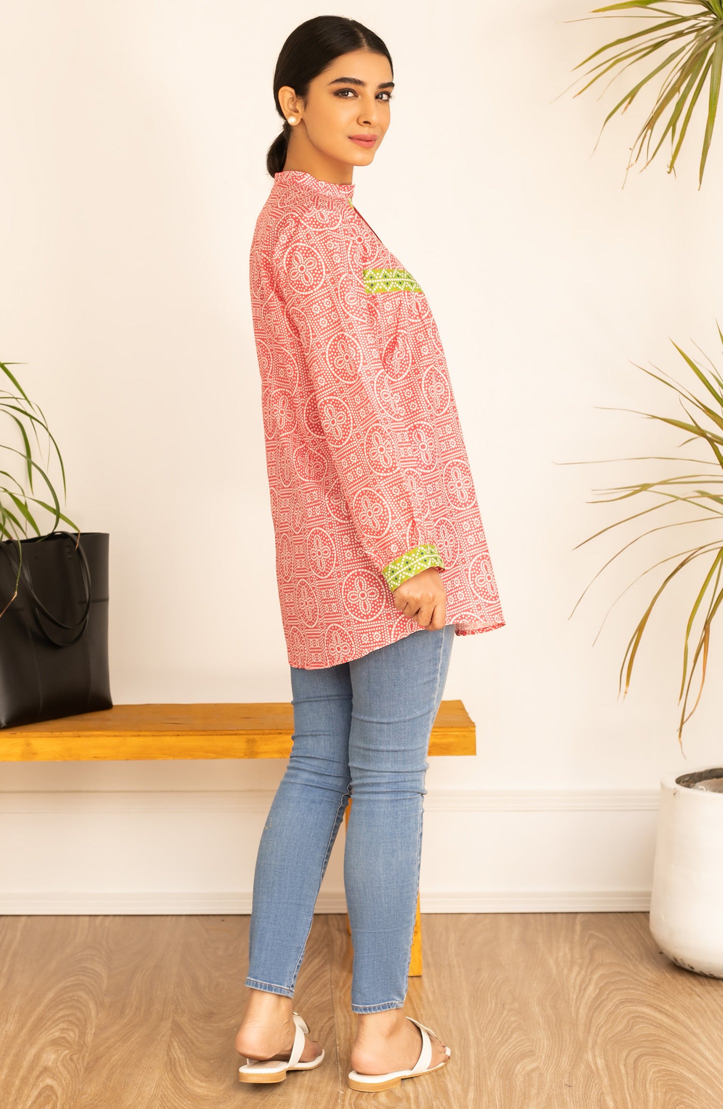 Stitched 1 Piece Plain Lawn Shirt