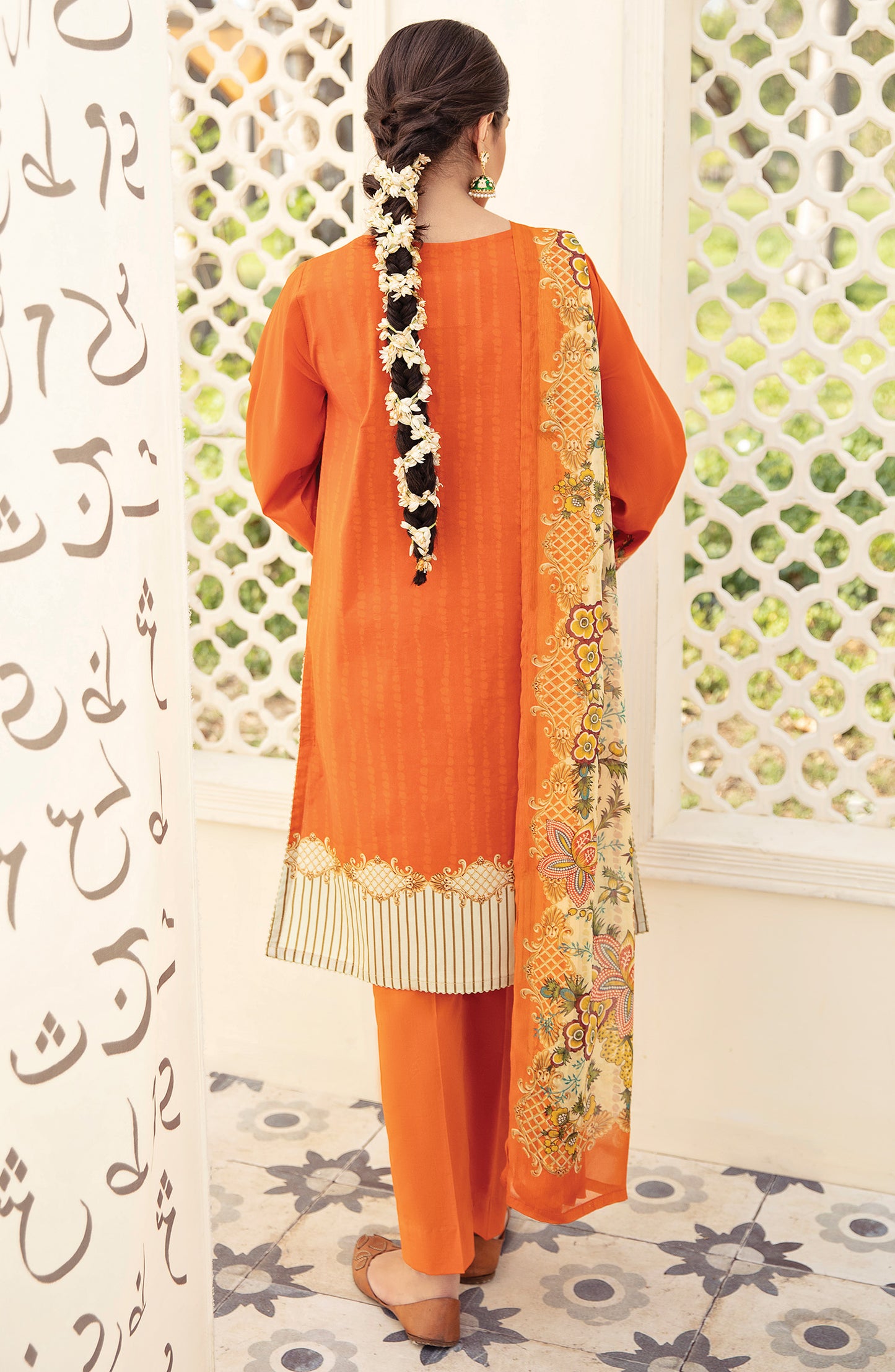 Unstitched 3 Piece Embroidered Lawn Suit
