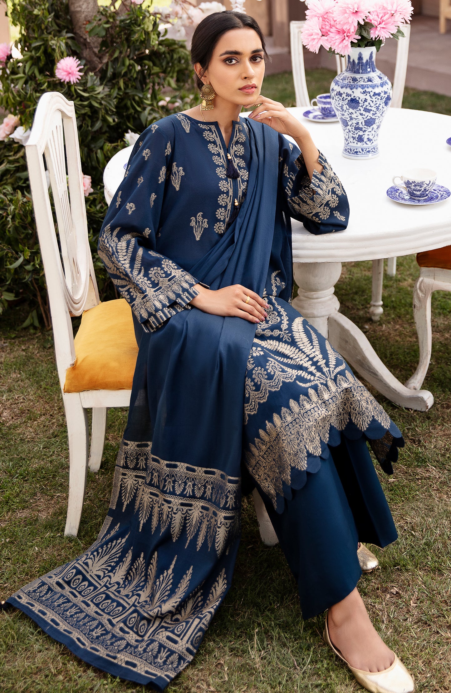 Unstitched Festive Jacquard Winter Collection