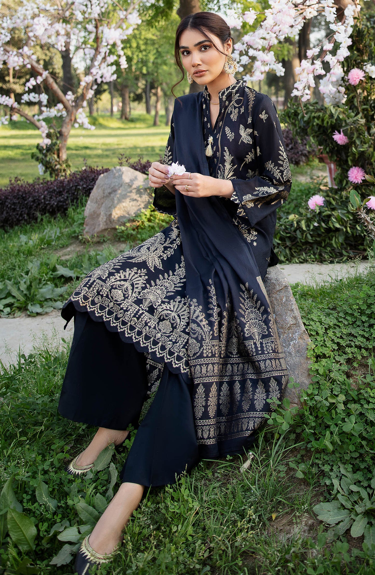 Unstitched Festive Jacquard Winter Collection