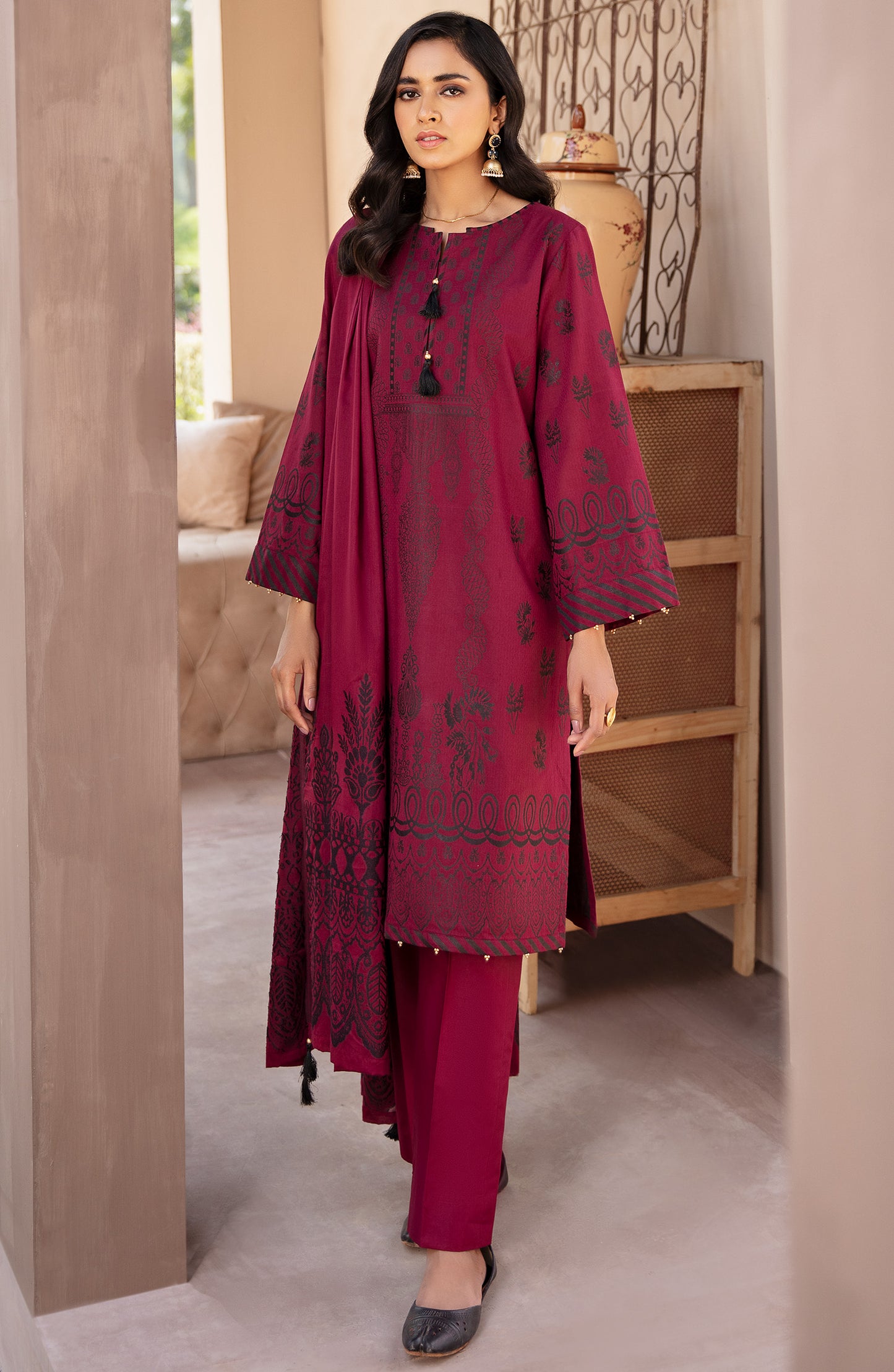 Unstitched Festive Jacquard Winter Collection