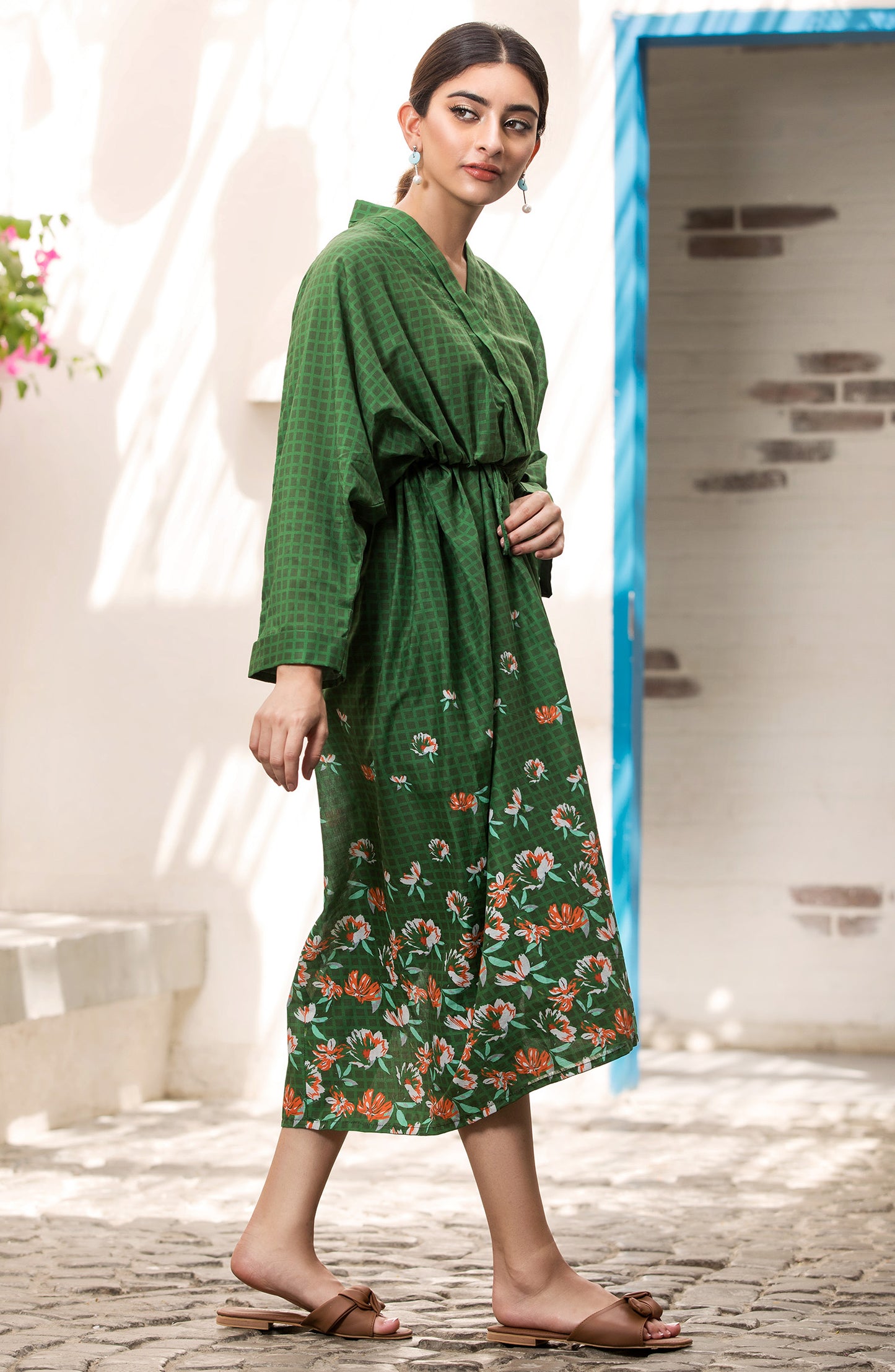 HCS-S-22-065/S GREEN LAWN SCSHIRT READY TO WEAR SHIRT