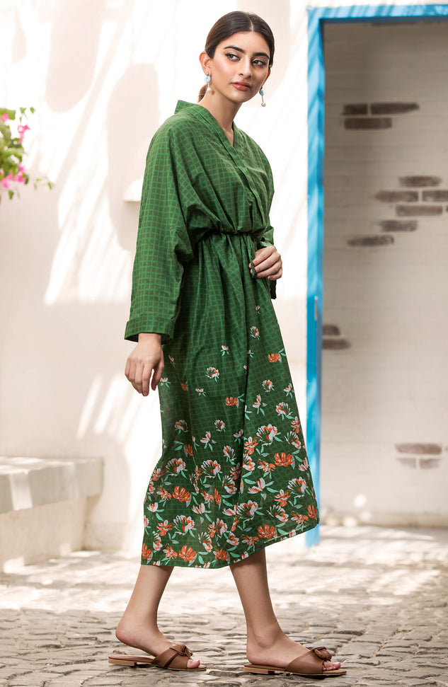 HCS-S-22-065/S GREEN LAWN SCSHIRT READY TO WEAR SHIRT