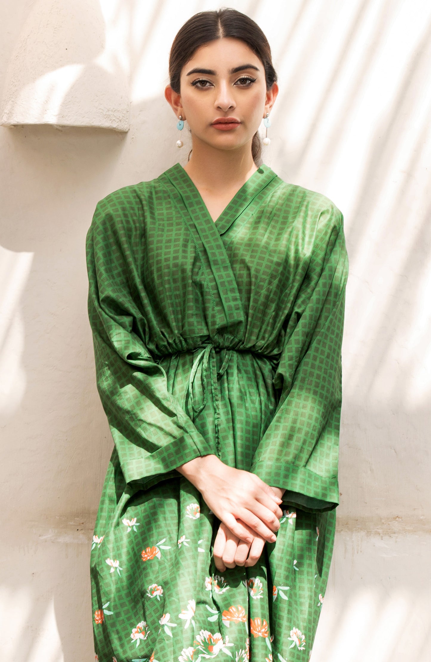 HCS-S-22-065/S GREEN LAWN SCSHIRT READY TO WEAR SHIRT