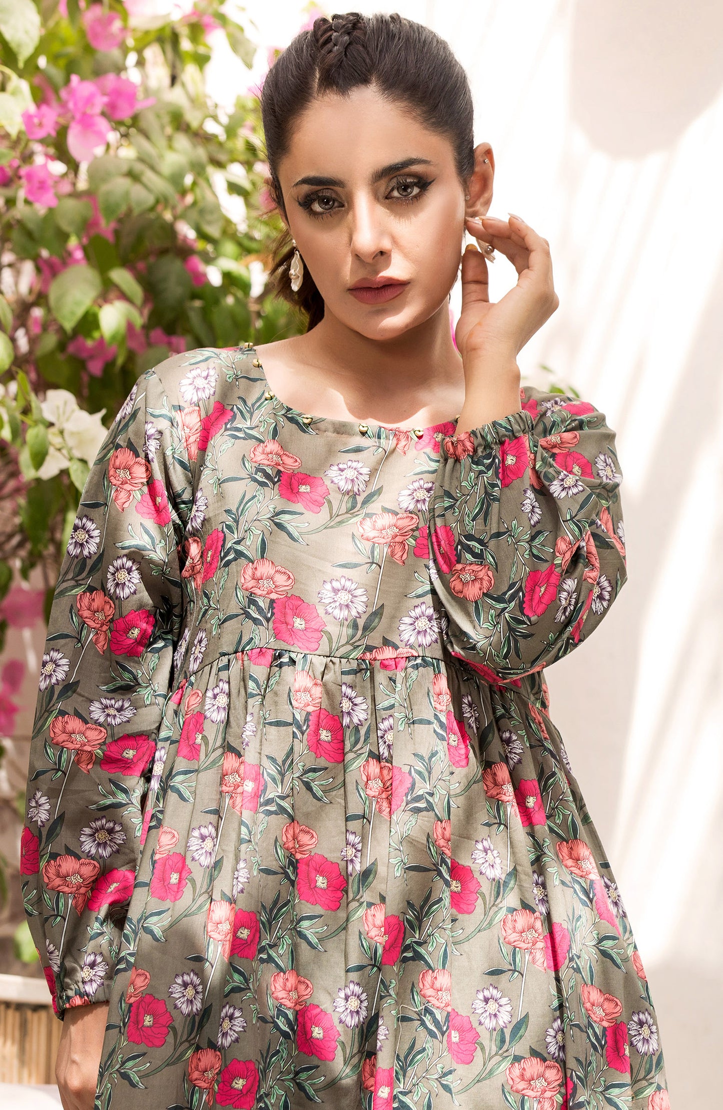 HCS-S-22-066/S GREY LAWN SCSHIRT READY TO WEAR SHIRT