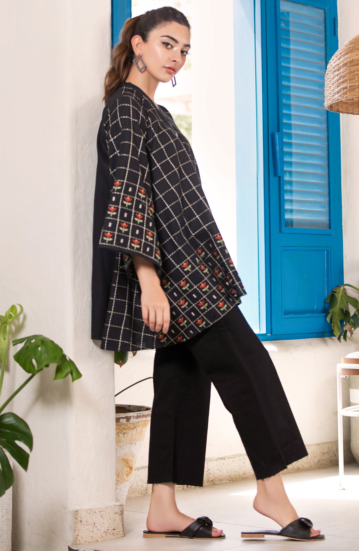 NRC-79/S BLACK LAWN SCSHIRT READY TO WEAR SHIRT