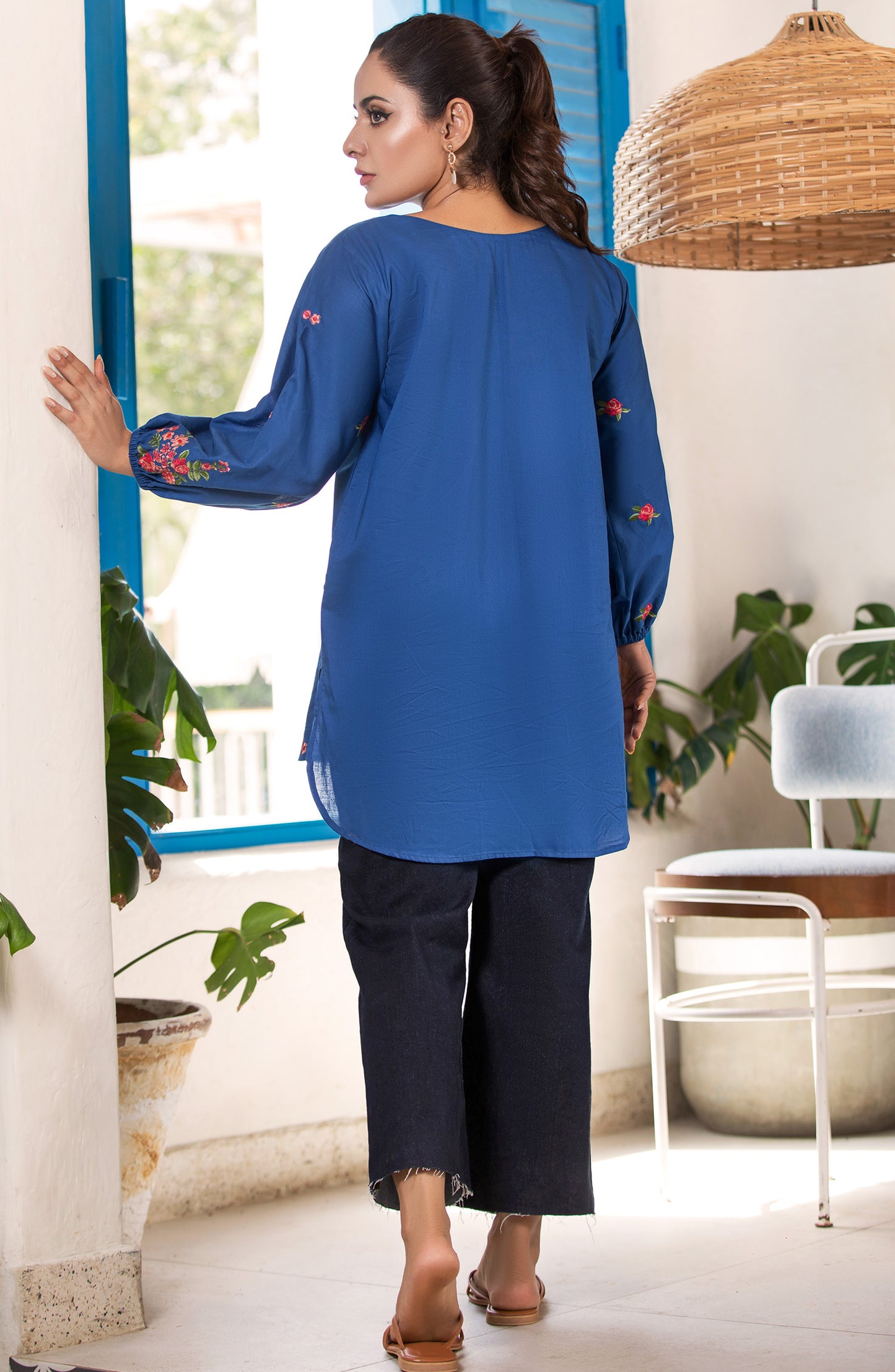 NRC-82/S BLUE LAWN SCSHIRT READY TO WEAR SHIRT