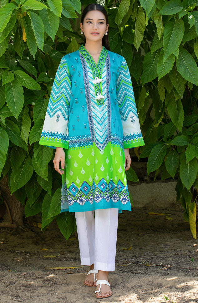 Stitched 1 piece Printed Lawn Shirt