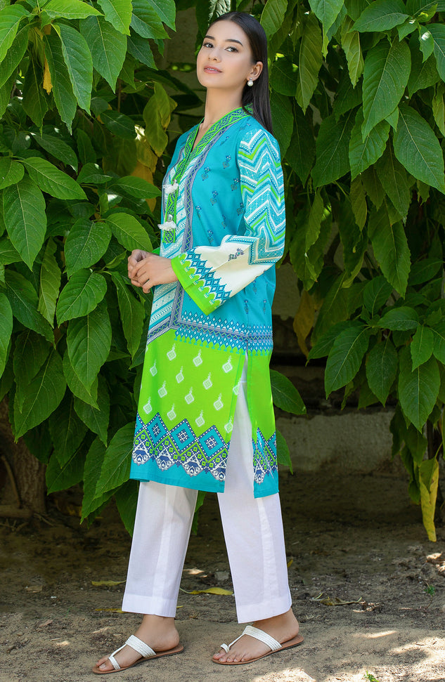 Stitched 1 piece Printed Lawn Shirt