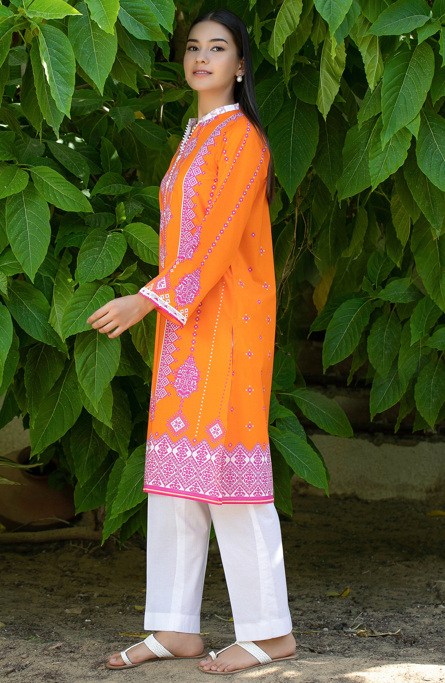 Stitched 1 piece Printed Lawn Shirt