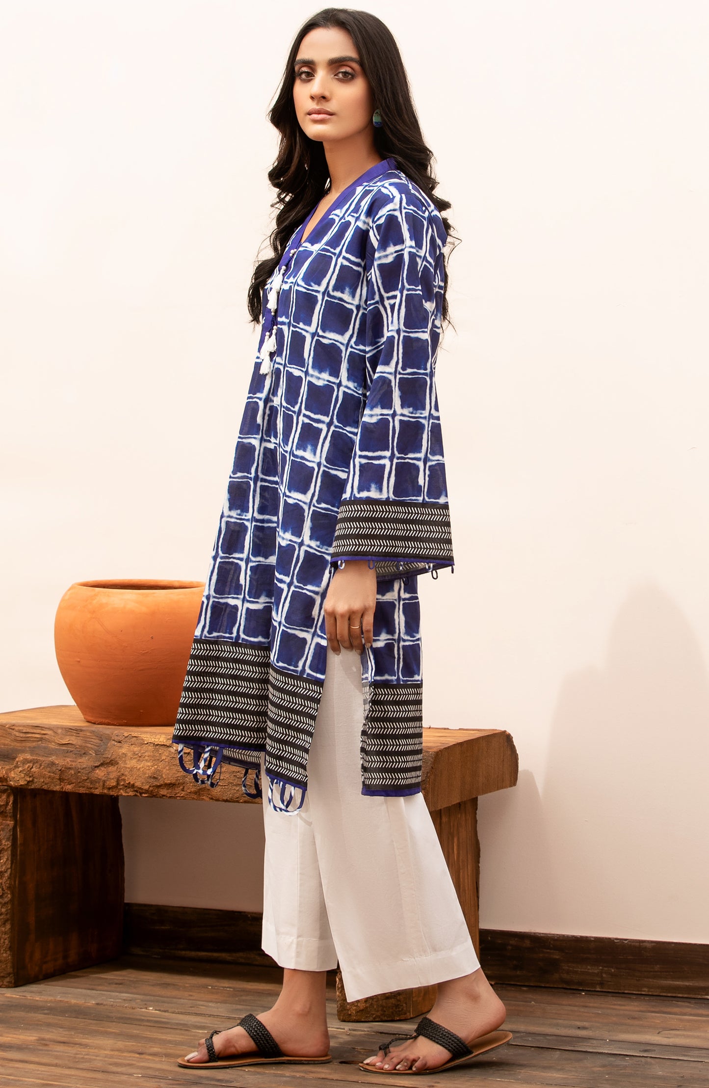 Stitched 1 Piece Printed Cambric  Shirt
