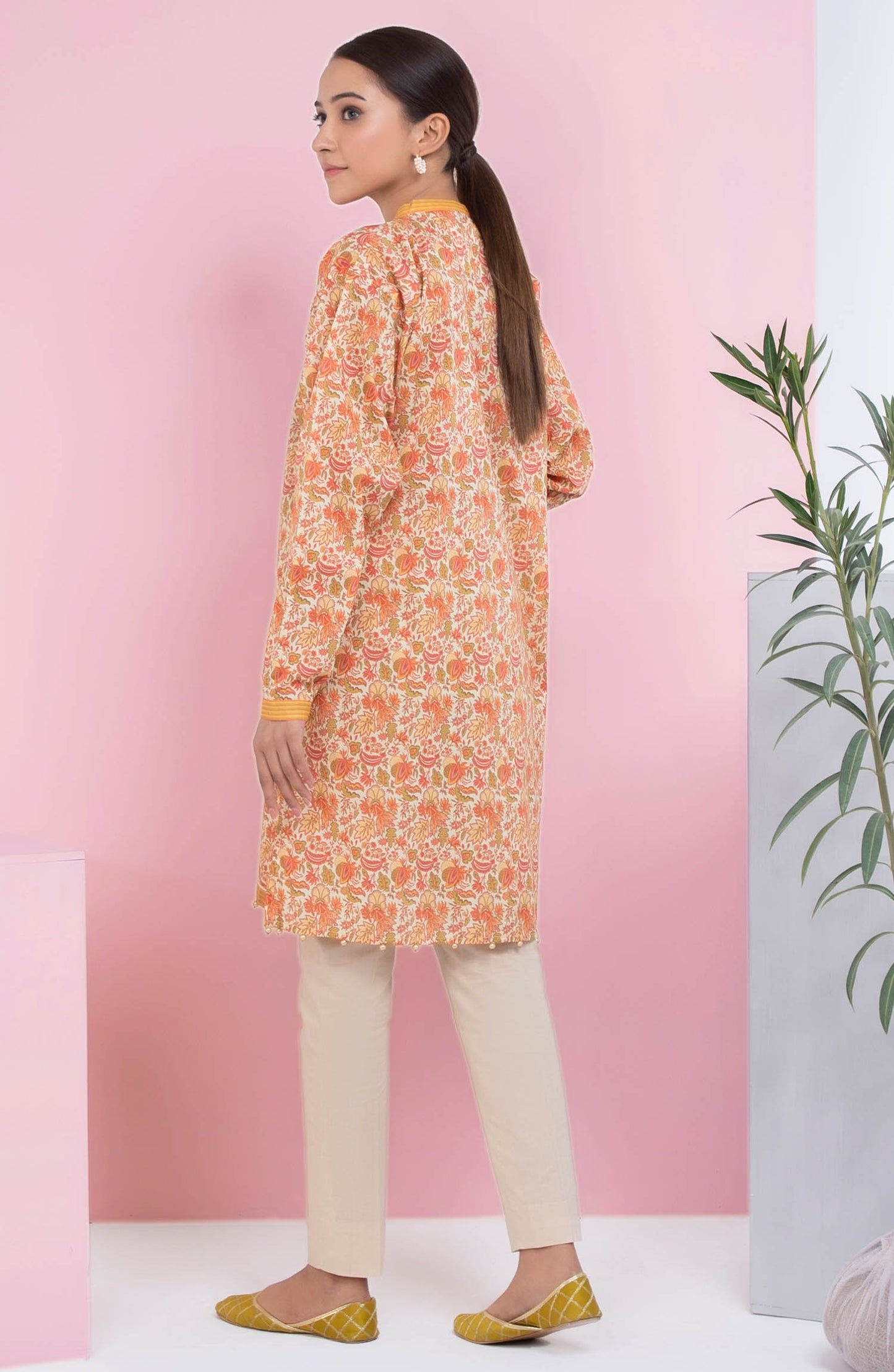 Unstitched 1 Piece Printed Lawn Shirt (OTL-20-044/A (PC))