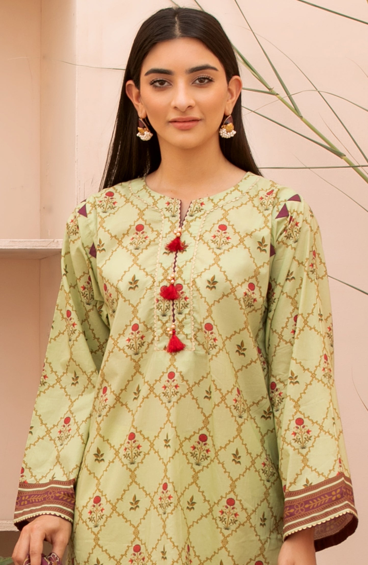 Unstitched 2 Piece Printed Lawn Shirt Dupatta