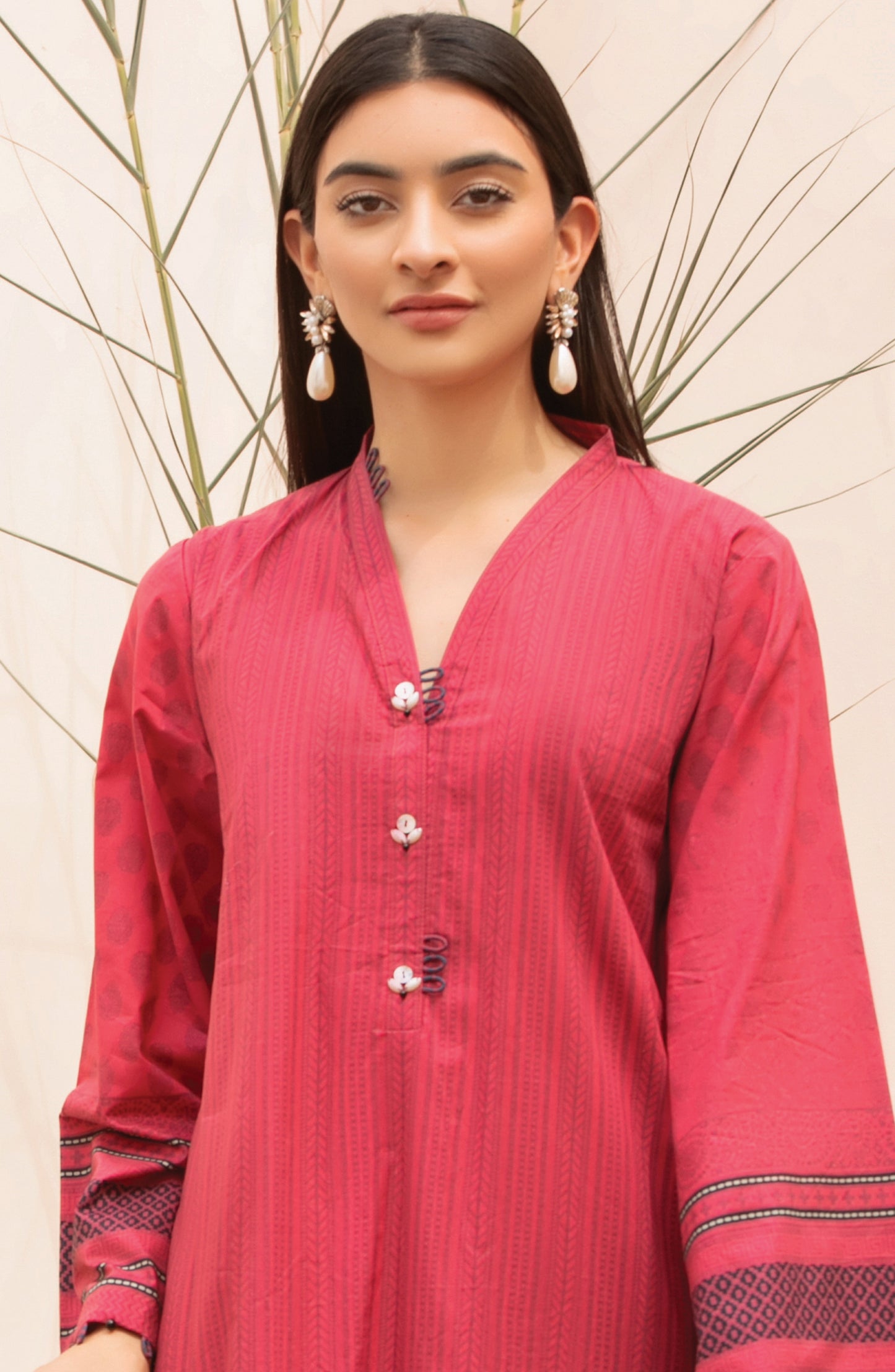 Unstitched 2 Piece Printed Lawn Shirt Dupatta
