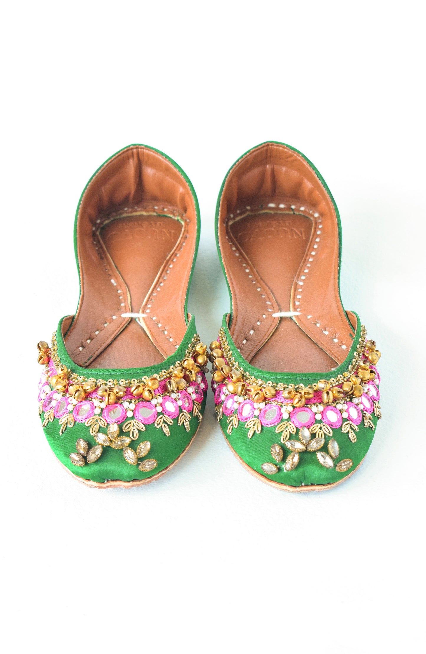 ORFS-91 GREEN MIX  FOOTWEAR KHUSSA