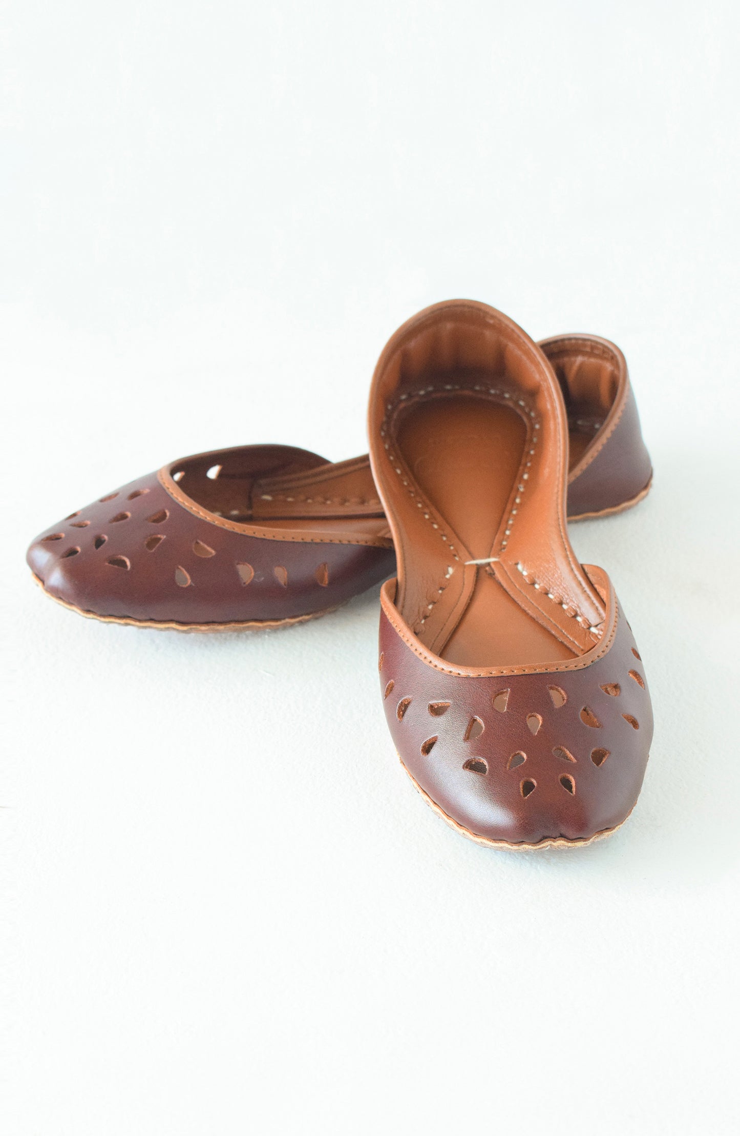 ORFS-93 BROWN MIX  FOOTWEAR KHUSSA