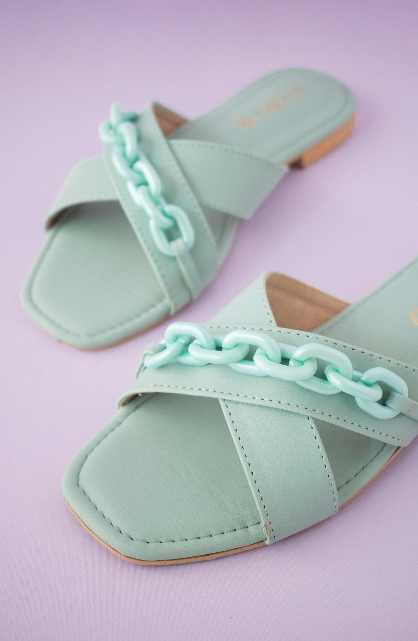 ORFS-22-002 SKY BLUE MIX  FOOTWEAR FLAT SANDALS
