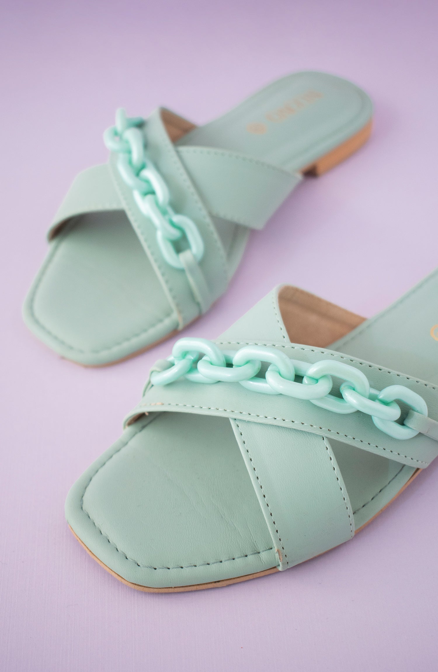 ORFS-22-002 SKY BLUE MIX  FOOTWEAR FLAT SANDALS
