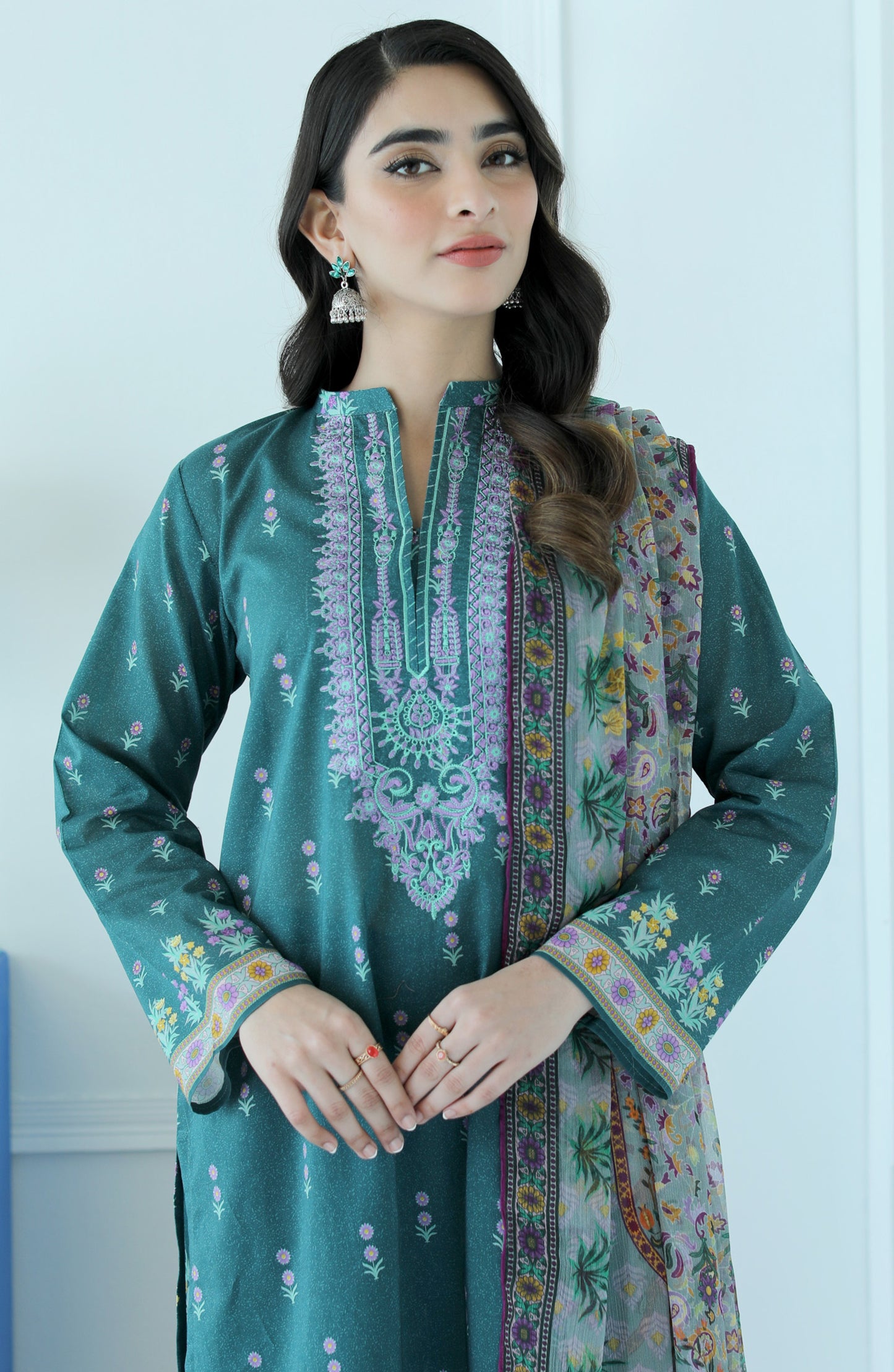 OTL-23-031/S GREEN LAWN  READY TO WEAR SHIRT DUPATTA PANTS