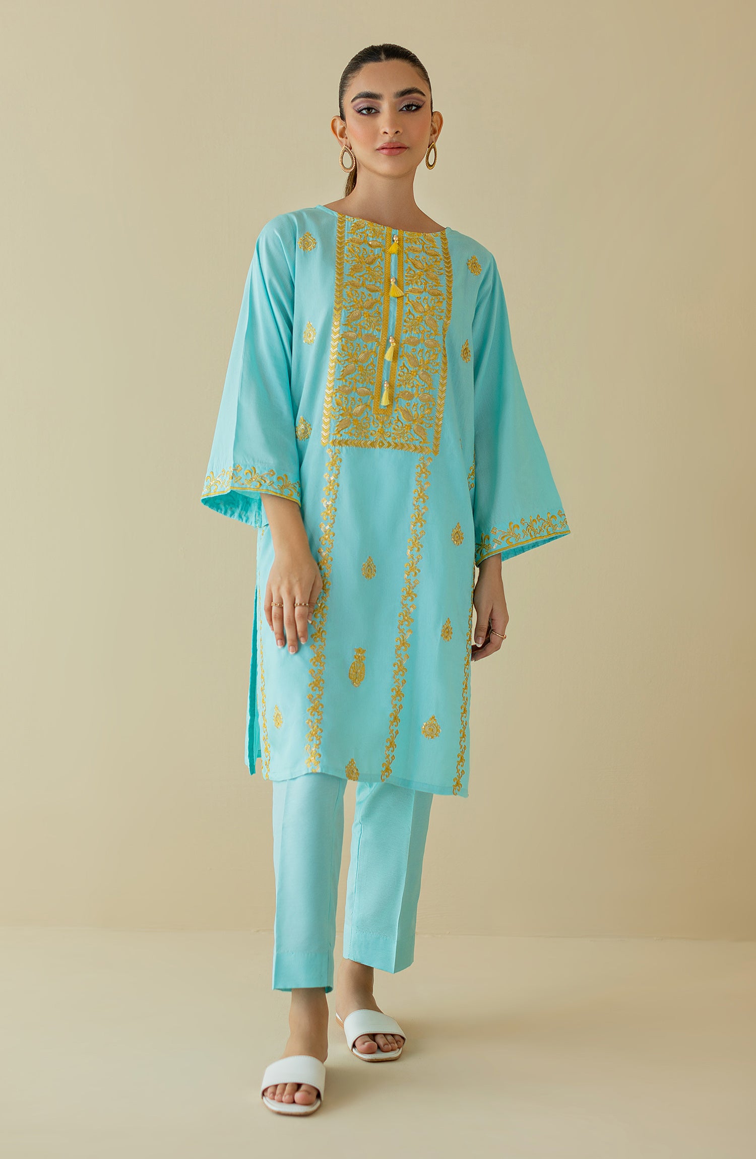 NRHC-131/S SKY BLUE FANCY  READY TO WEAR SHIRT PANTS