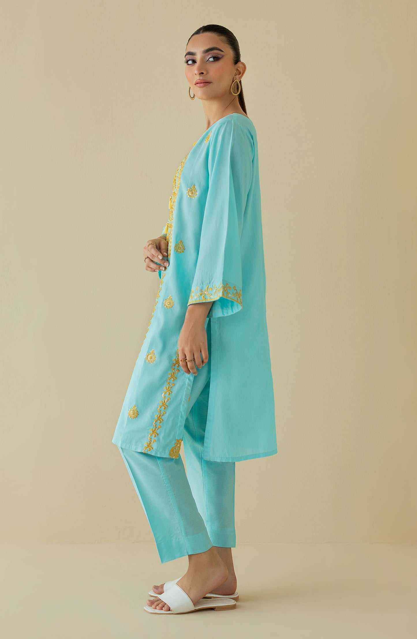 NRHC-131/S SKY BLUE FANCY  READY TO WEAR SHIRT PANTS