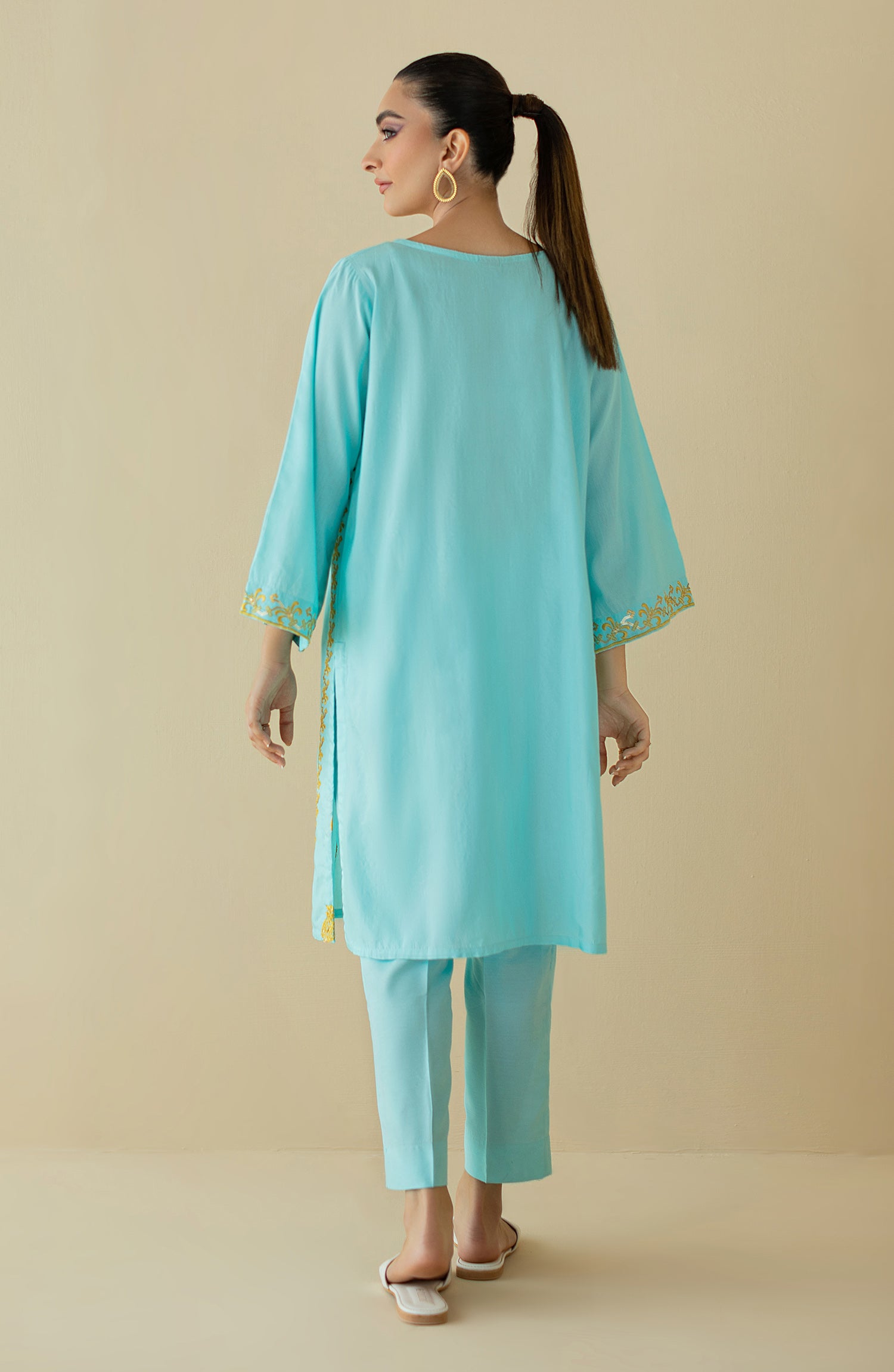 NRHC-131/S SKY BLUE FANCY  READY TO WEAR SHIRT PANTS