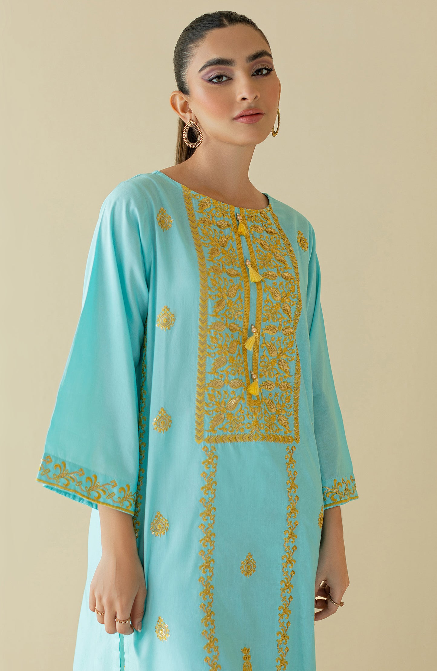 NRHC-131/S SKY BLUE FANCY  READY TO WEAR SHIRT PANTS