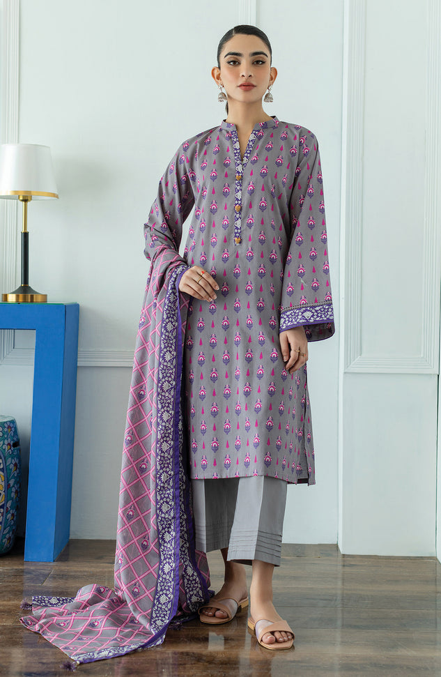 OTL-23-071/S GREY LAWN  READY TO WEAR SHIRT DUPATTA PANTS