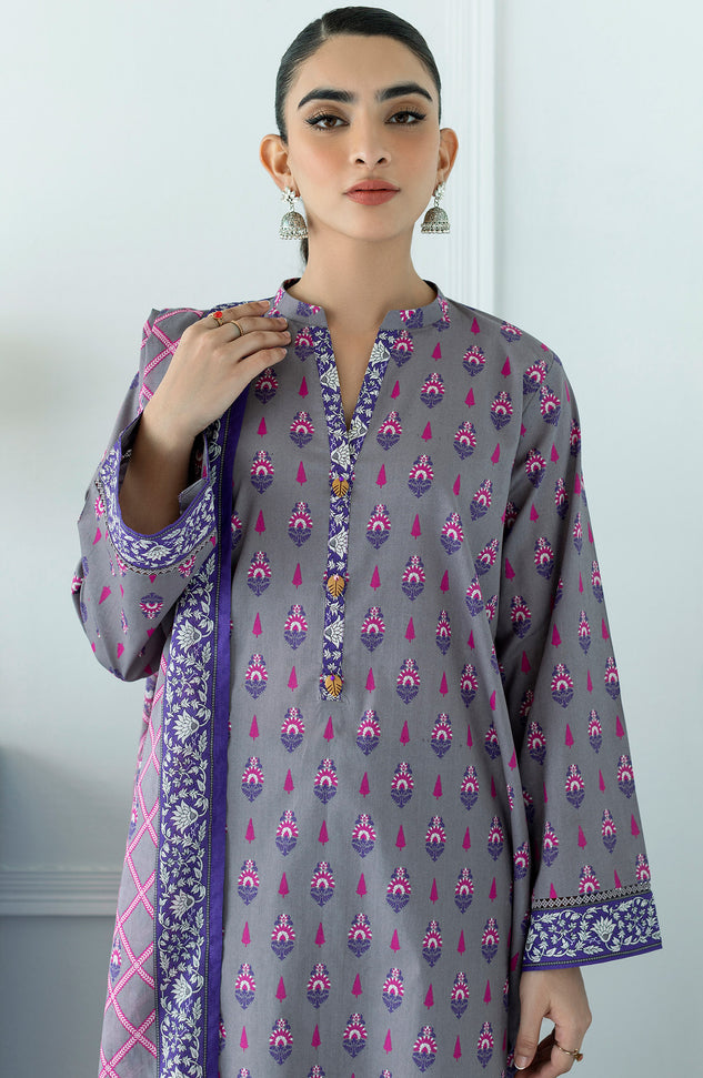 OTL-23-071/S GREY LAWN  READY TO WEAR SHIRT DUPATTA PANTS