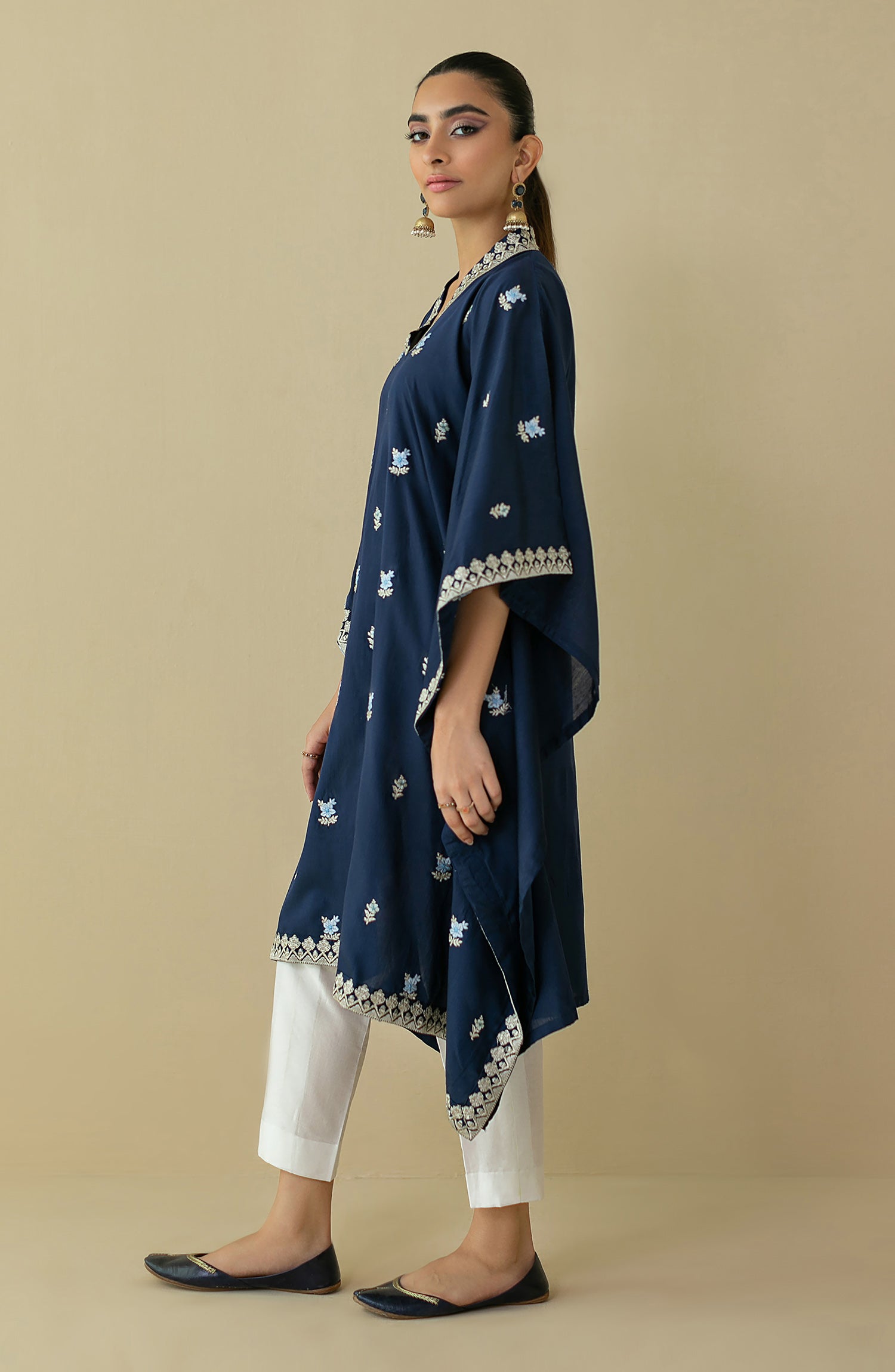 NRF-56/S BLUE COTTON SCSHIRT READY TO WEAR SHIRT