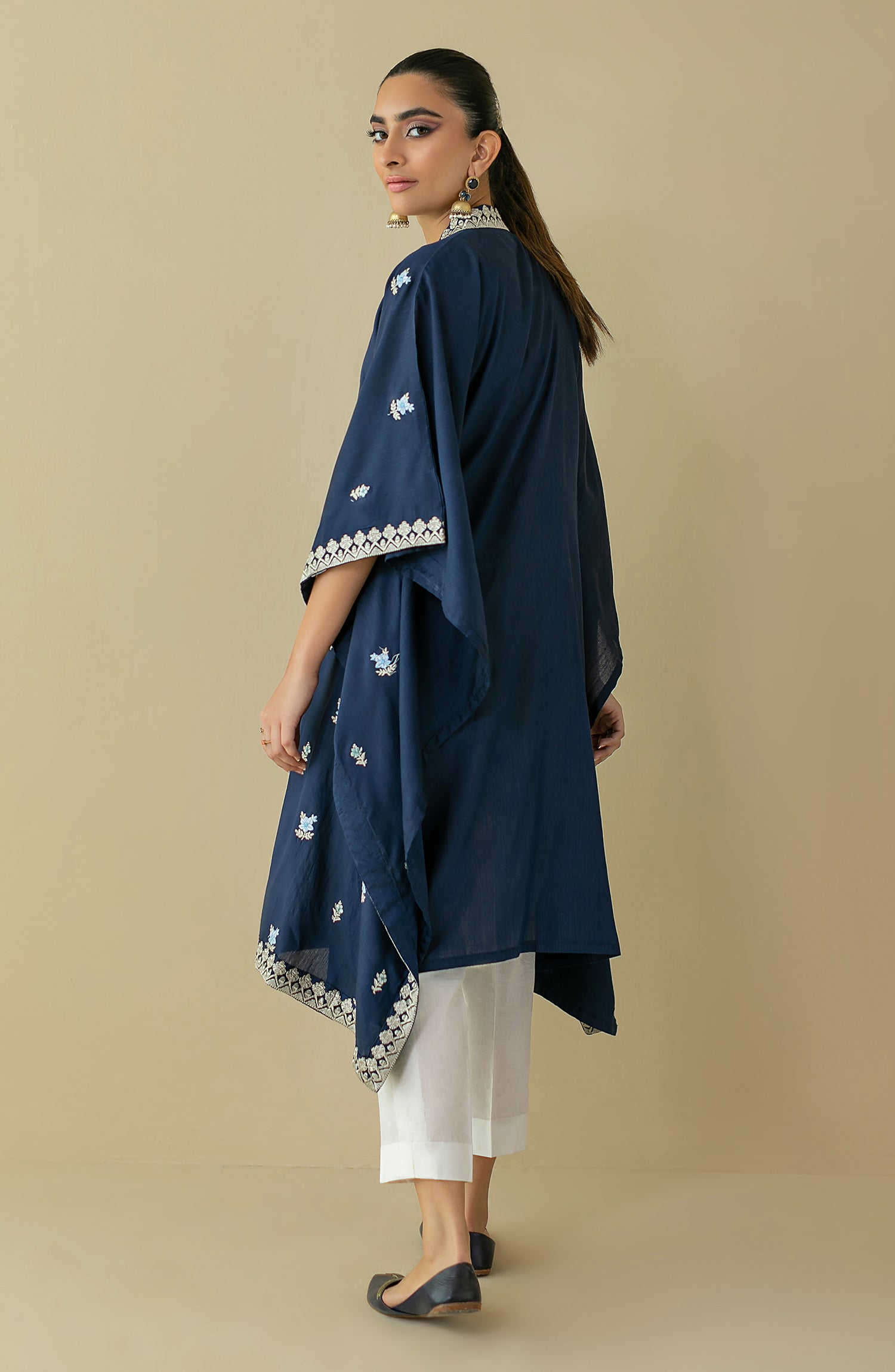 NRF-56/S BLUE COTTON SCSHIRT READY TO WEAR SHIRT
