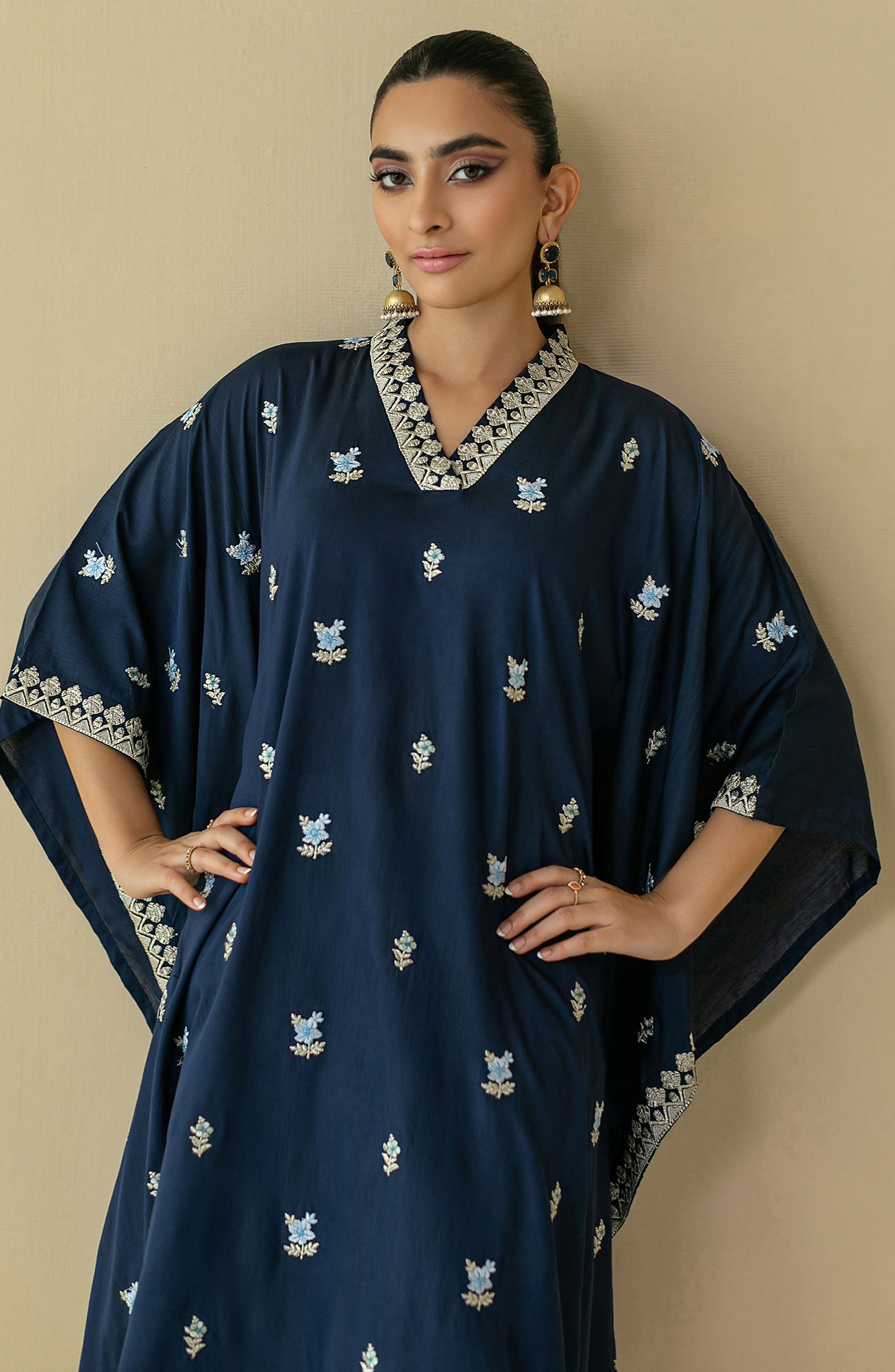 NRF-56/S BLUE COTTON SCSHIRT READY TO WEAR SHIRT